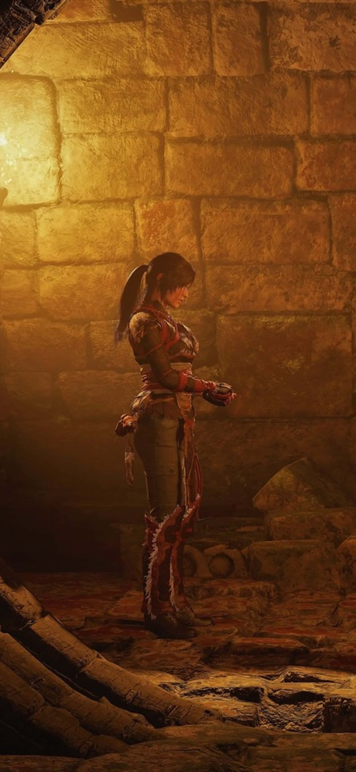 Gölgelerin Üzerine Çıkın - Pixel 3 ve Shadow Of the Tomb Raider Duvar Kağıdı