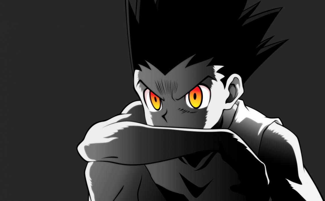 Gon Siyah Anime Duvar Kağıdı