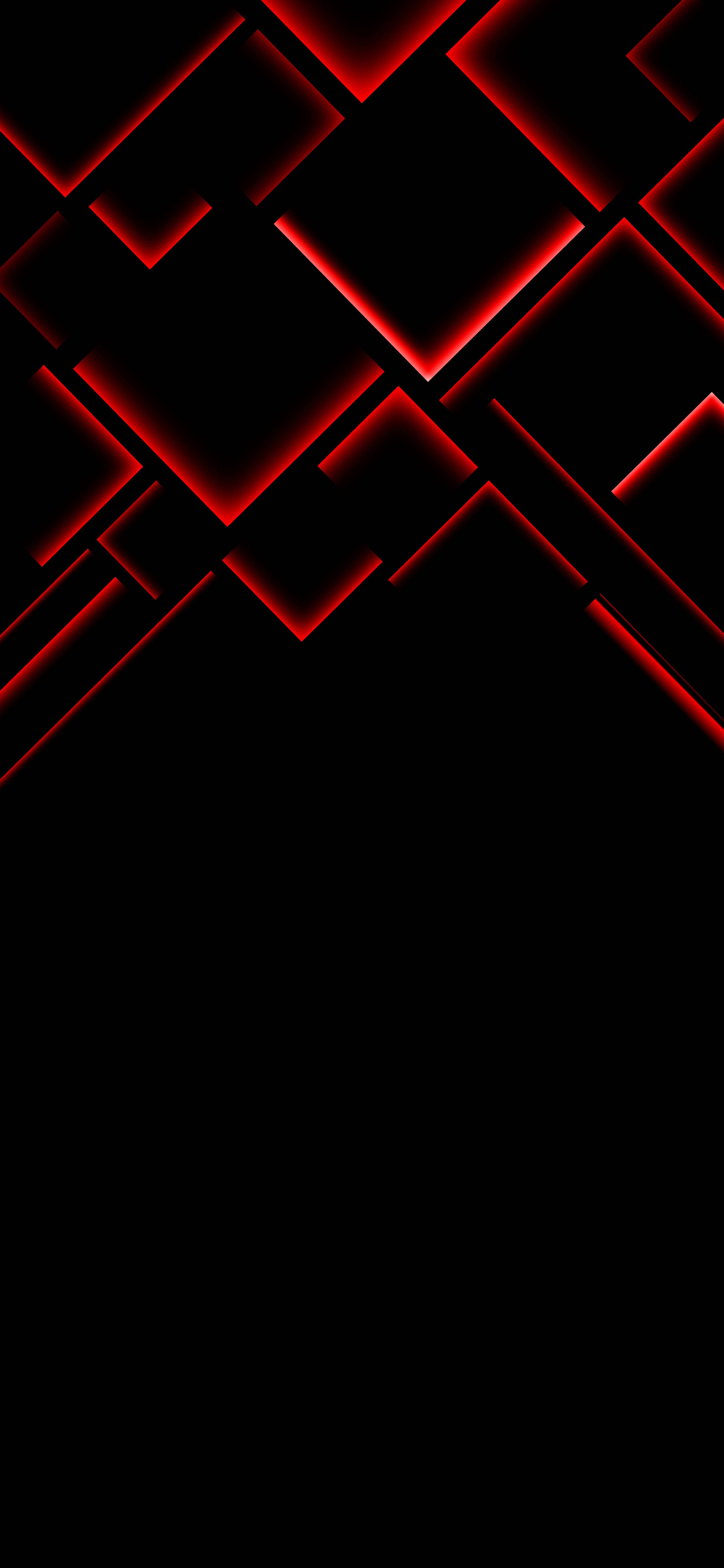 Google Pixel 4K Neon Kırmızı Desen Duvar Kağıdı