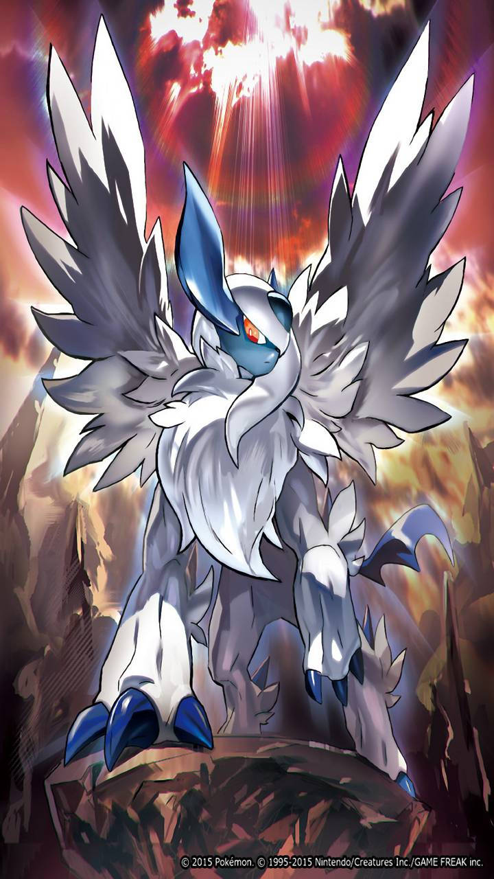 Görkemli Kanatlarıyla Absol Duvar Kağıdı