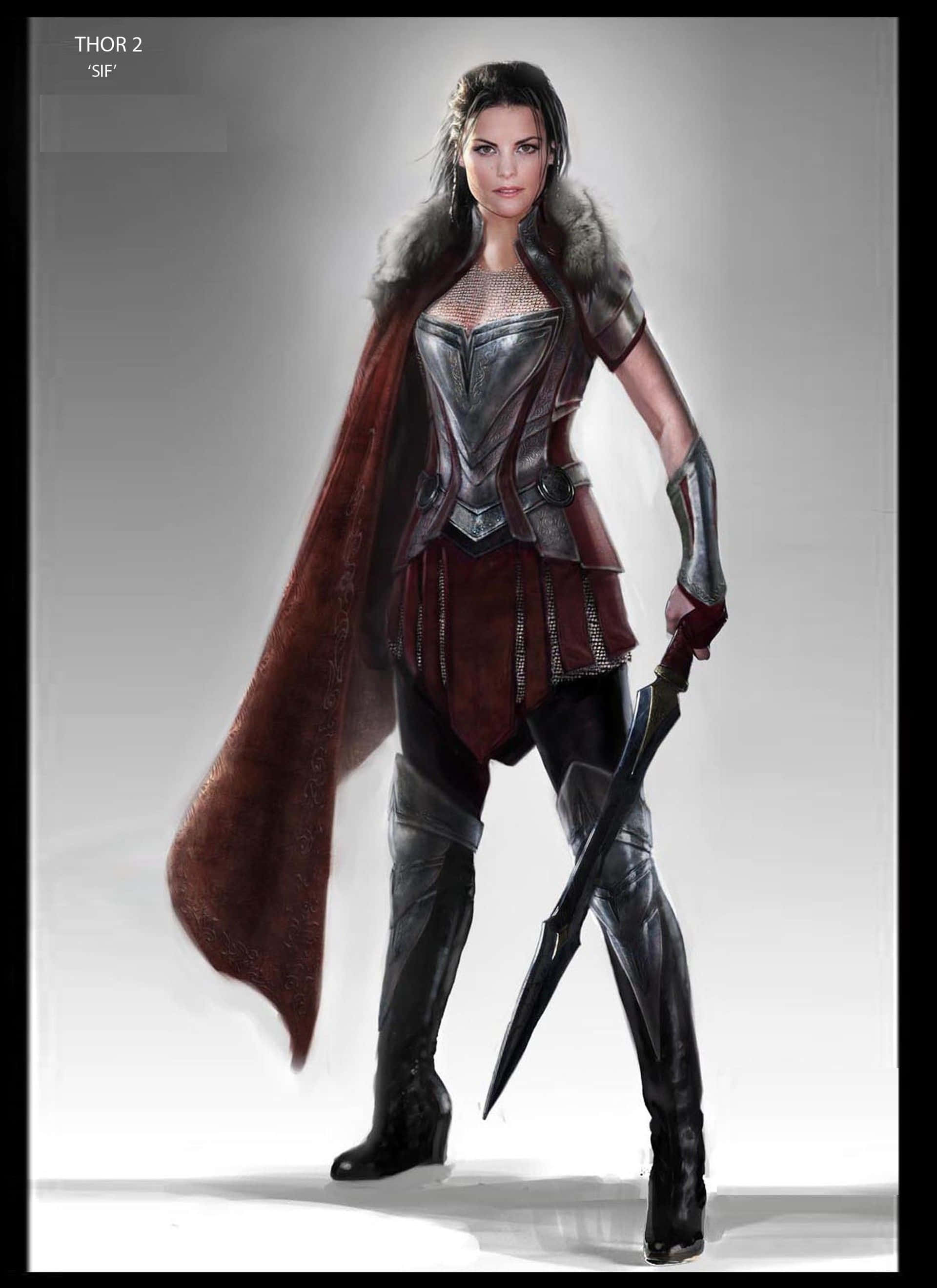 Görsel Leydi Sif - Asgard'ın Kalkan Kızı Duvar Kağıdı