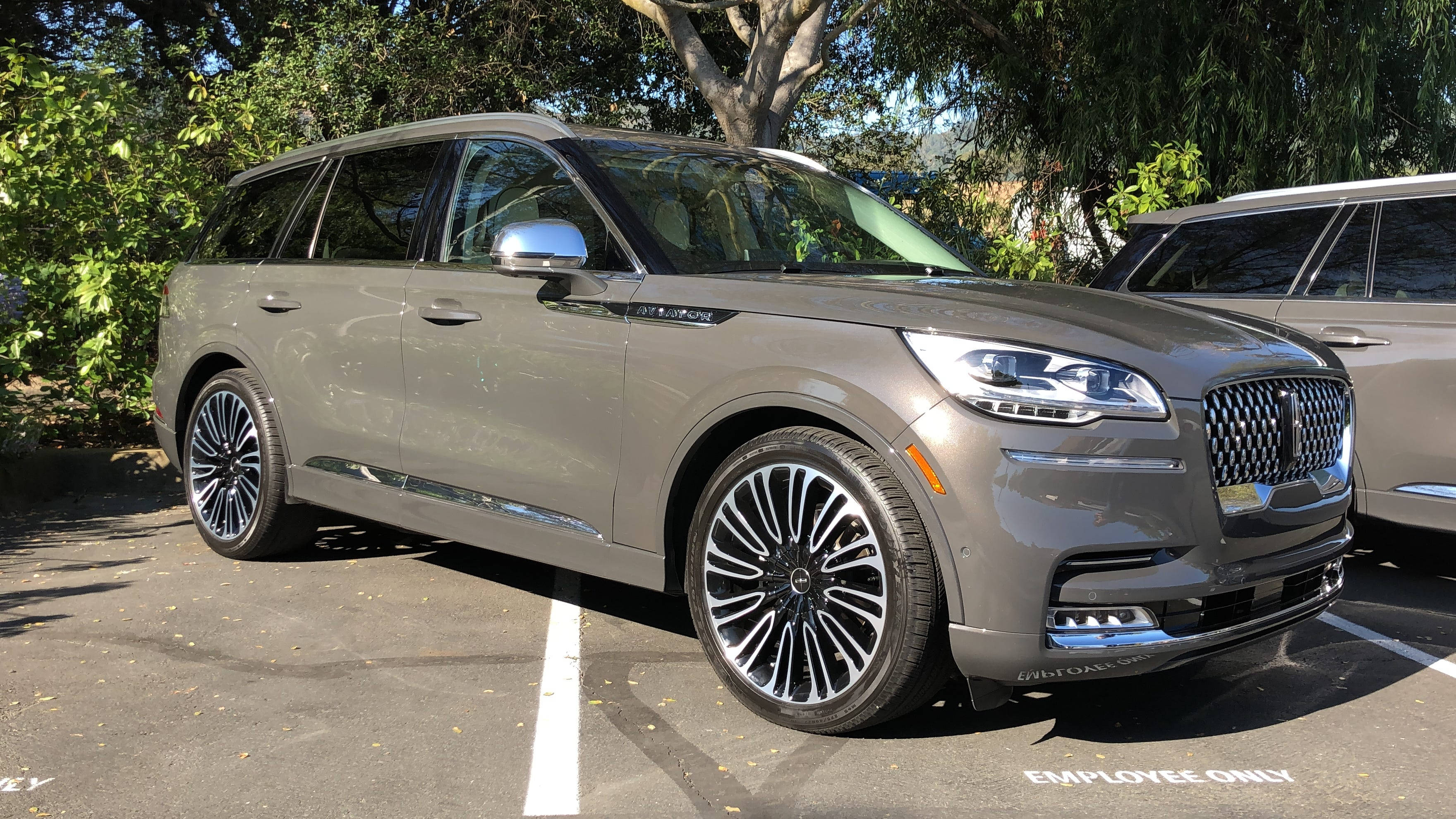 Gösterişli 2020 Lincoln Araba Aviator SUV Duvar Kağıdı