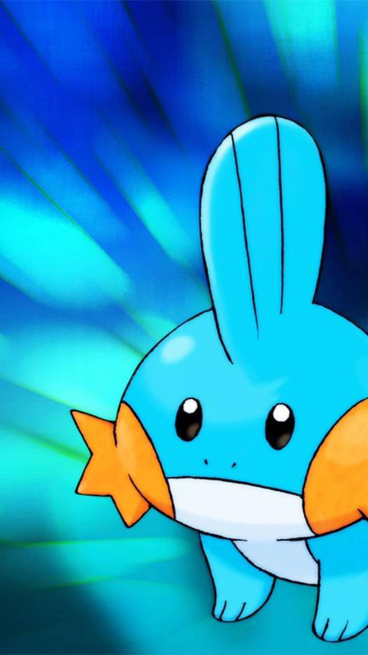 Göz Kamaştıran Mudkip Portresi Duvar Kağıdı