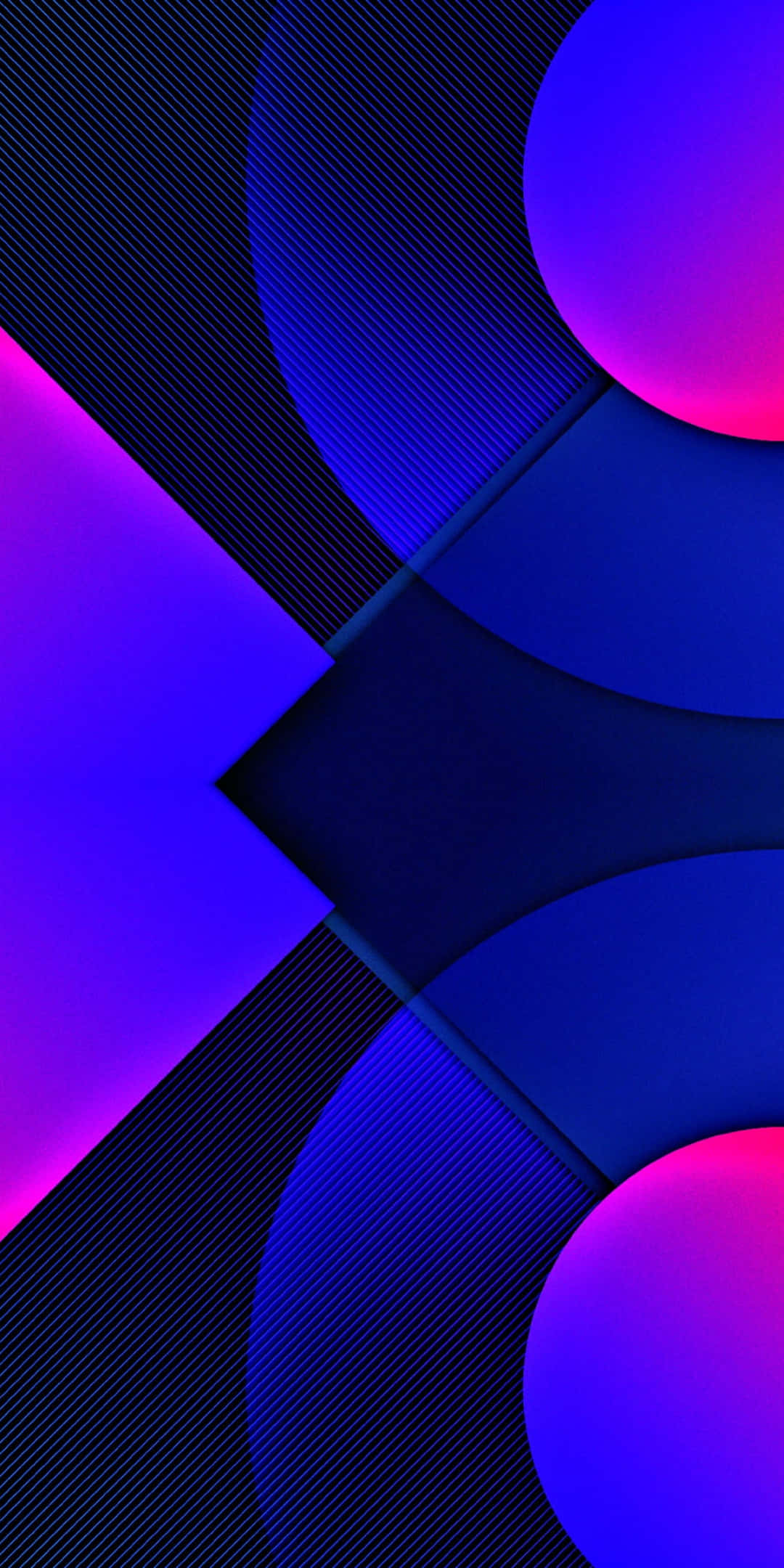Gradyan Şekilli Pixel 3 Materyal Arka Planı Duvar Kağıdı