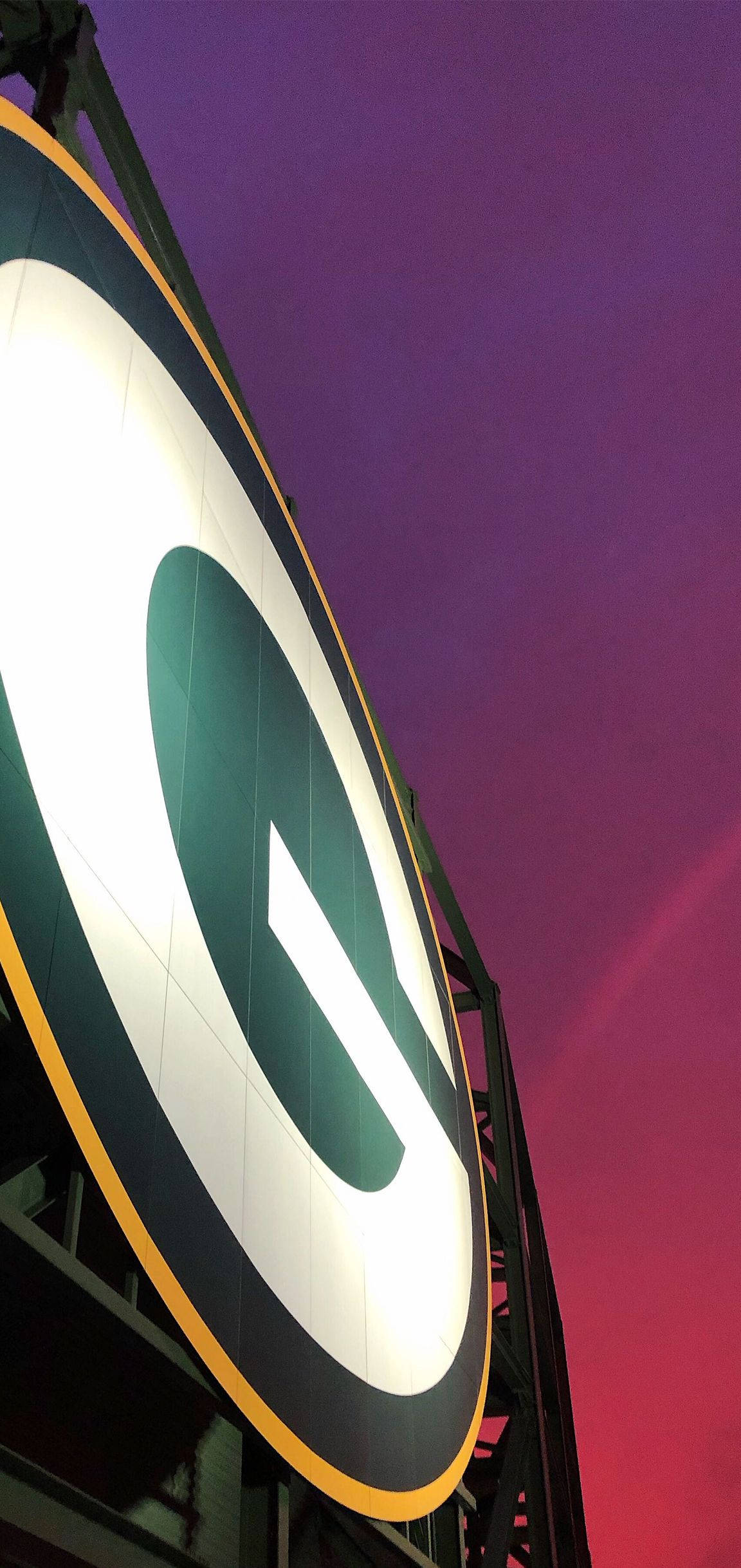 Green Bay Packers Logosu Sahada Duvar Kağıdı