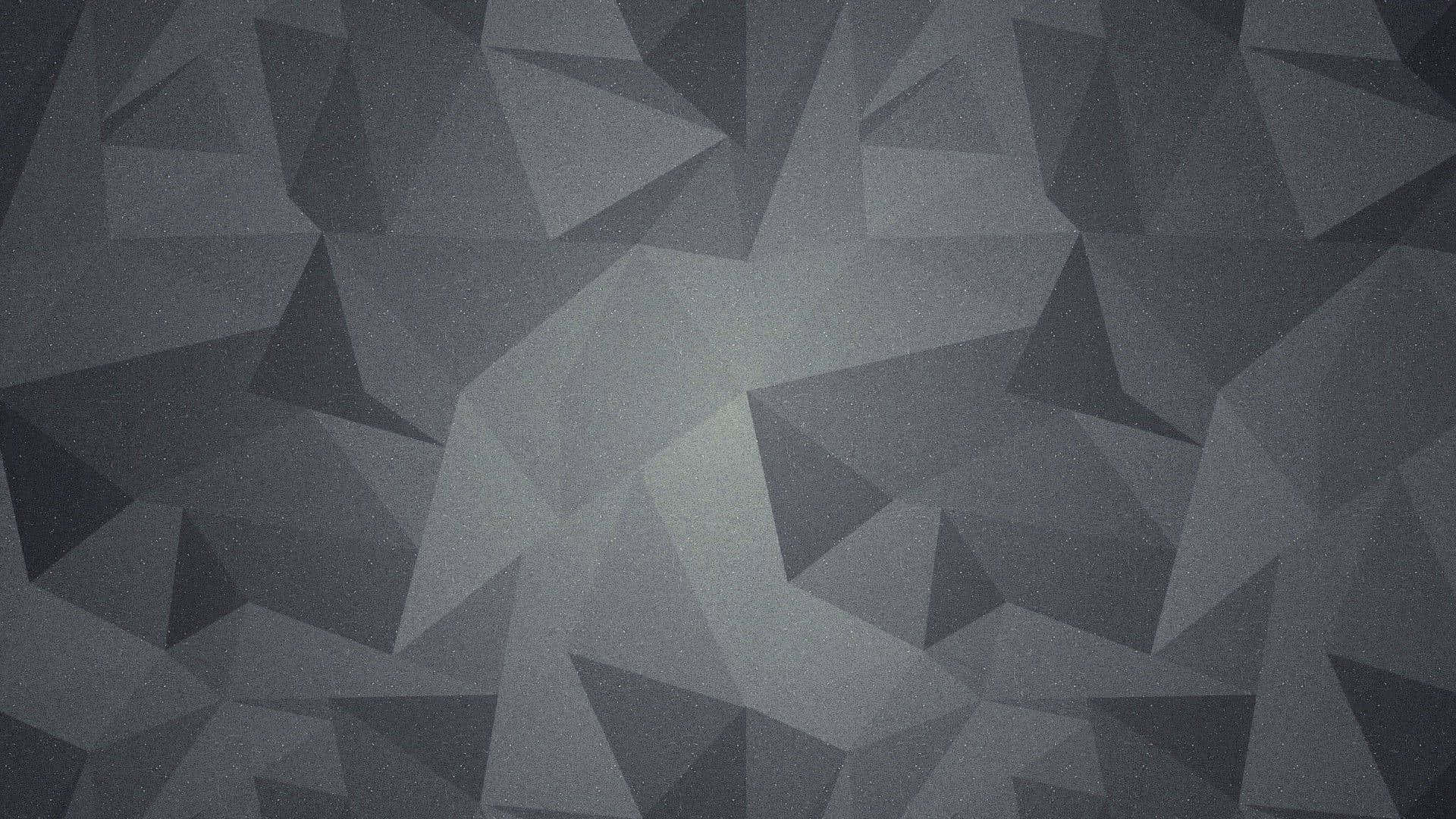 Gri Geometrik Desenli Masaüstü Duvar Kağıdı