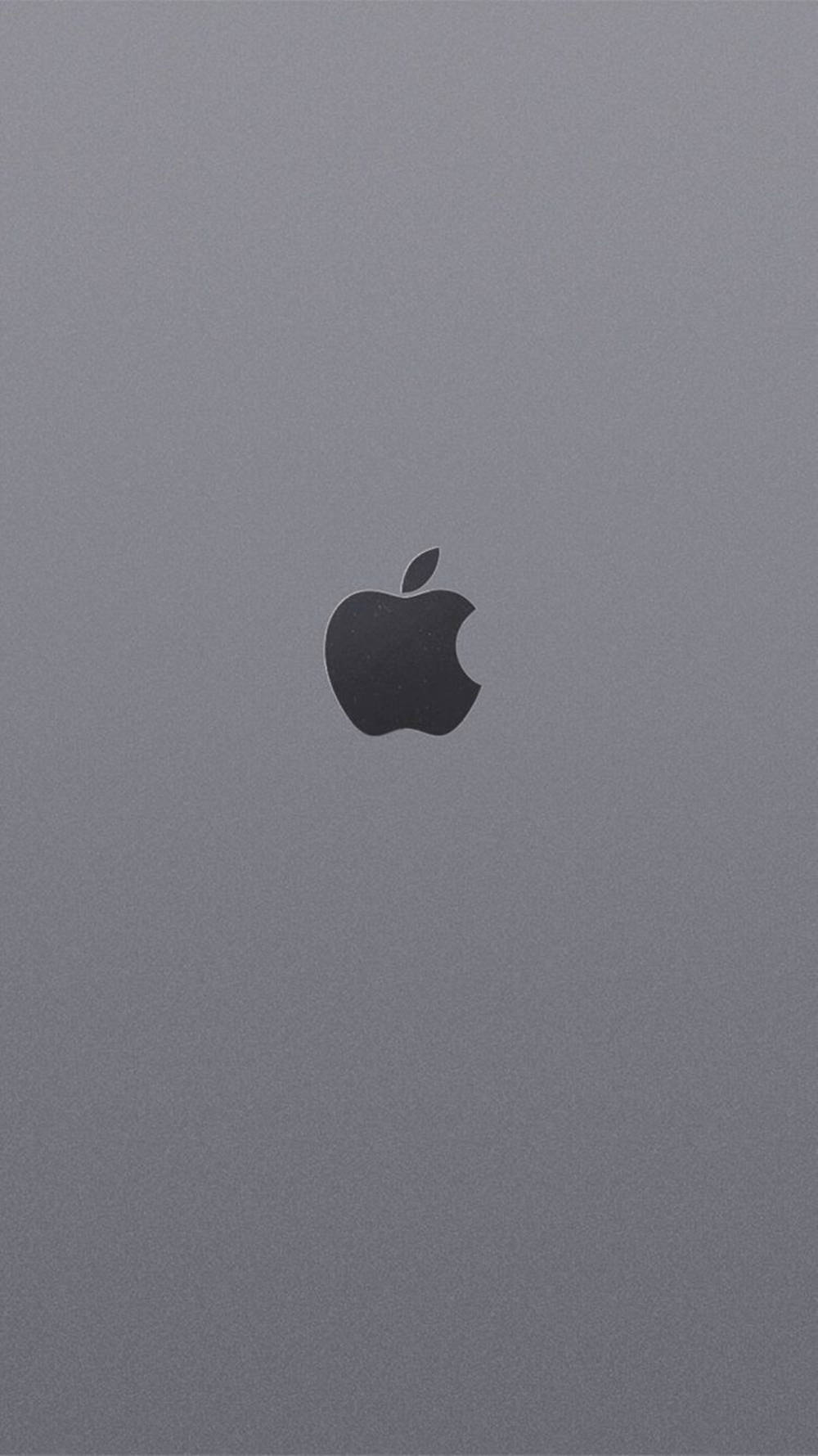 Gri iPhone Apple Logosu Duvar Kağıdı