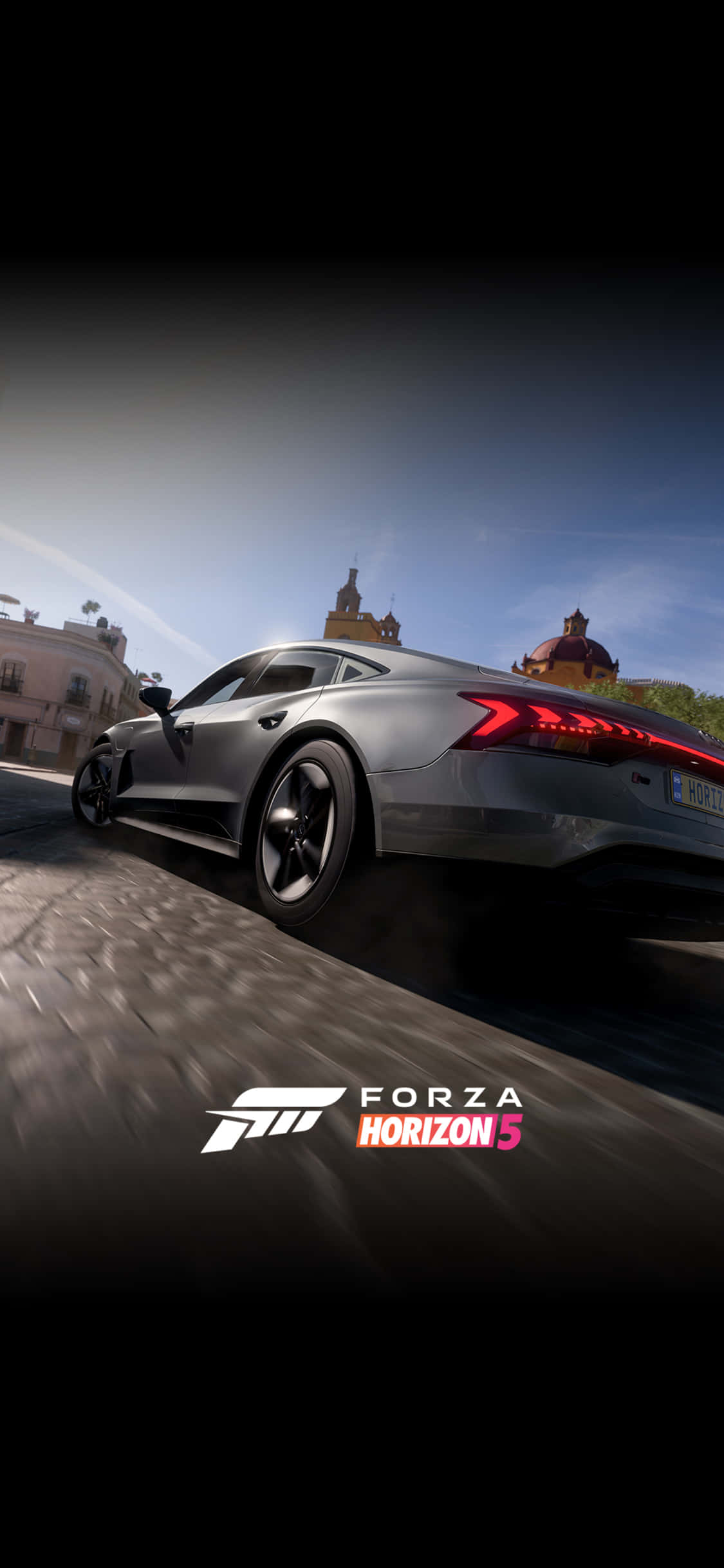 Gri Lamborghini iPhone X Forza Motorsport 7 Duvar Kağıdı