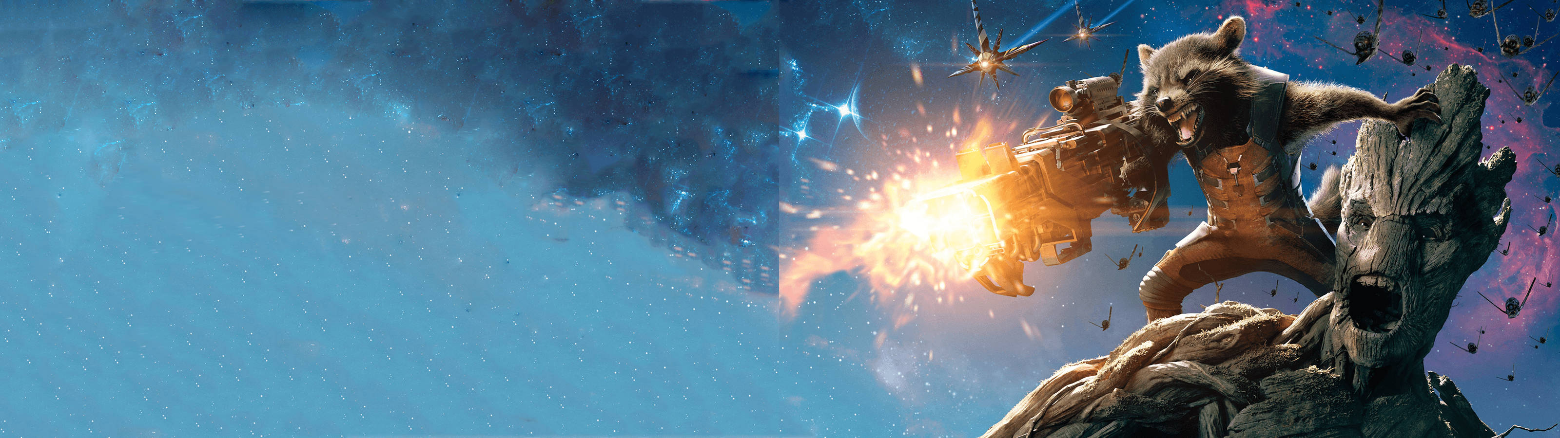 Groot ve Rocket Destansı Bir Macerada Duvar Kağıdı