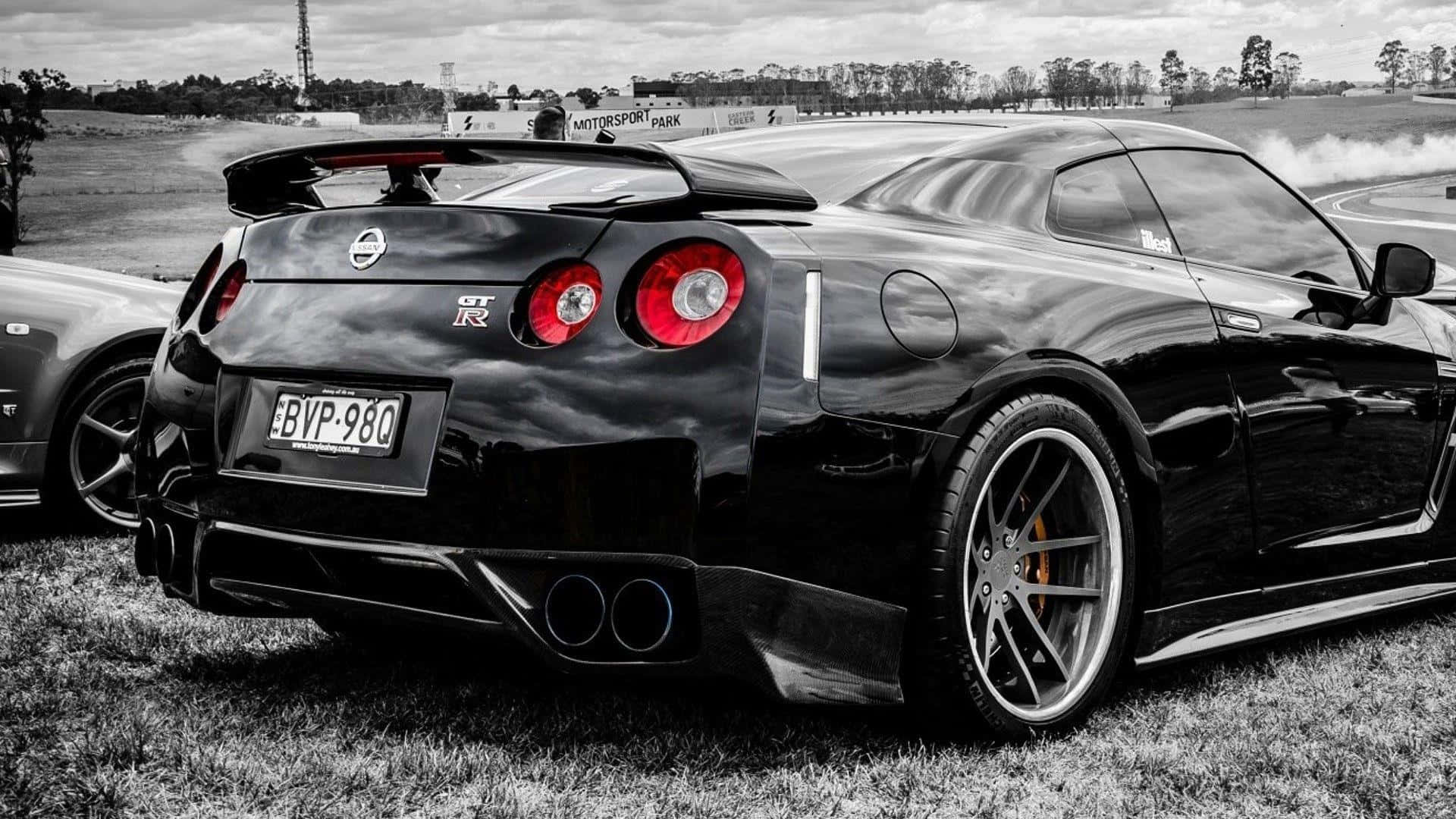 GT-R Masaüstü Arka Detayları Duvar Kağıdı