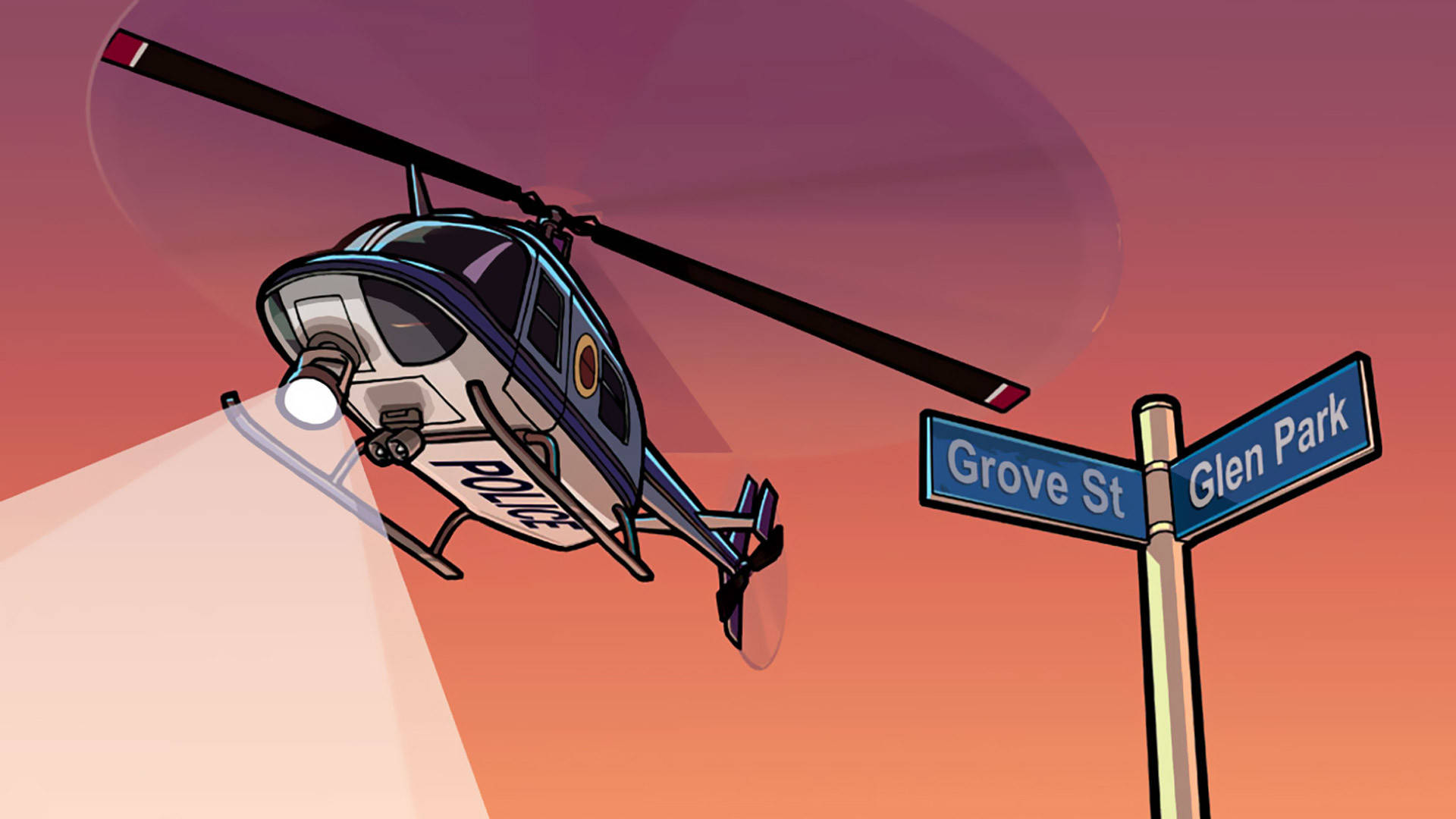 GTA SA 4K Helikopter Duvar Kağıdı