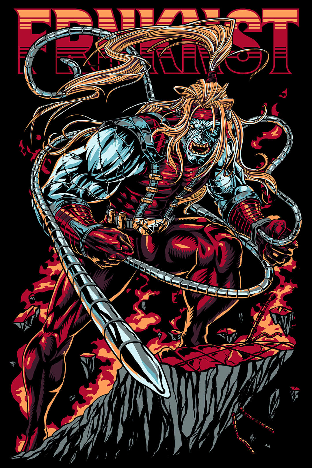 Güçlü Omega Red Aksiyonda Duvar Kağıdı