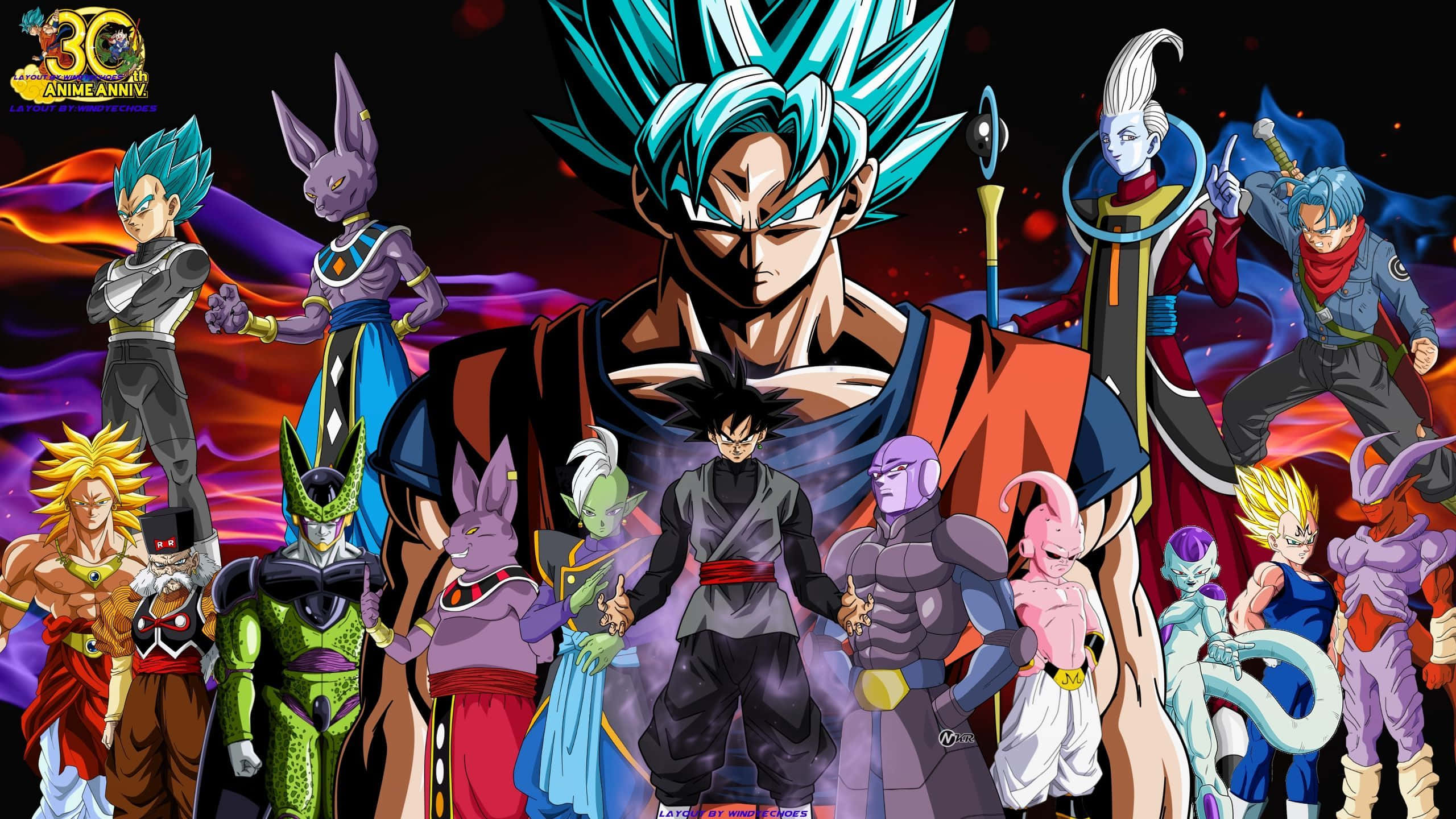 "Güçlü Süper Saiyan" Duvar Kağıdı