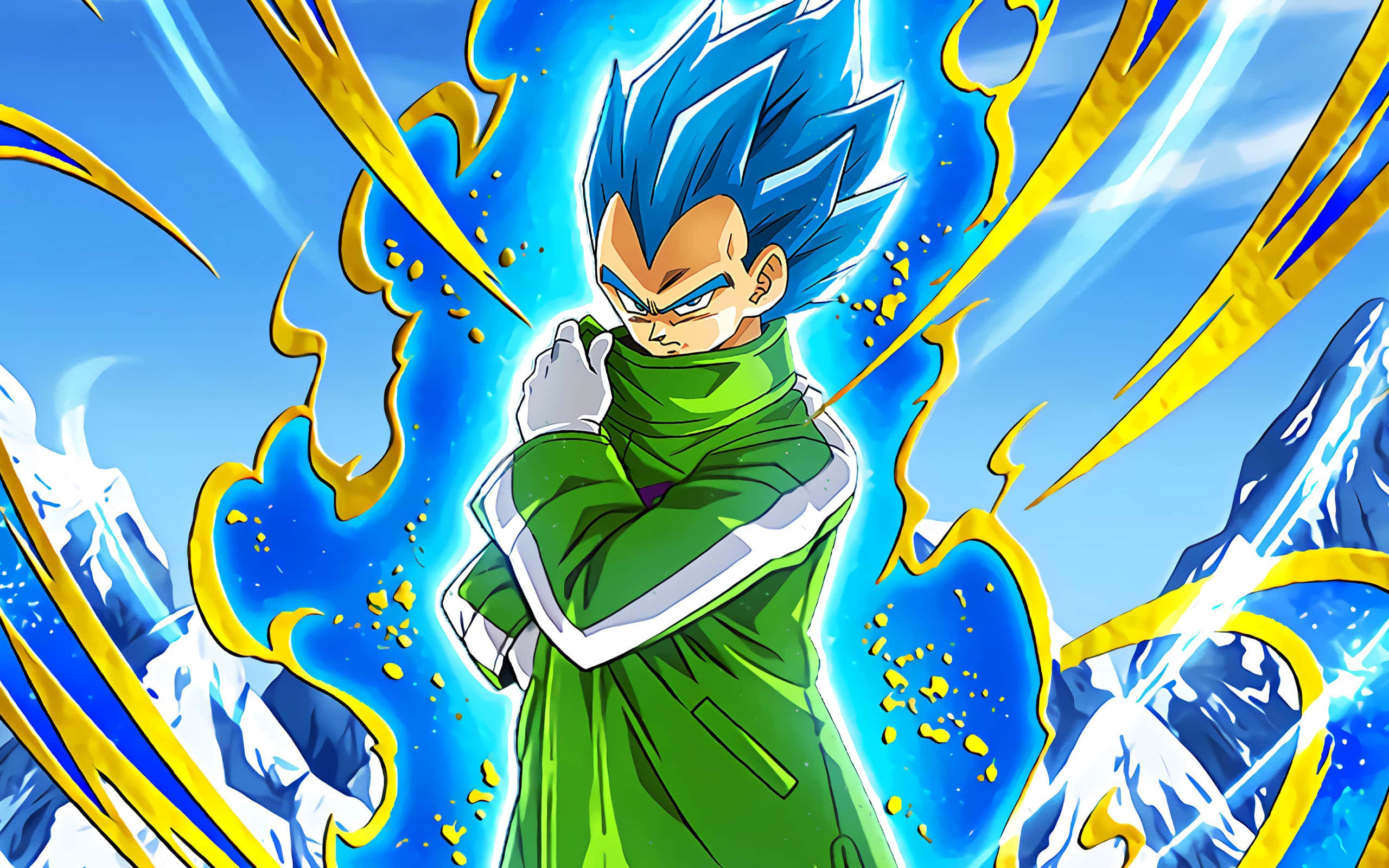 Güçlü ve Patlayıcı Aksiyon Dragon Ball Super Broly'de Sizi Bekliyor Duvar Kağıdı