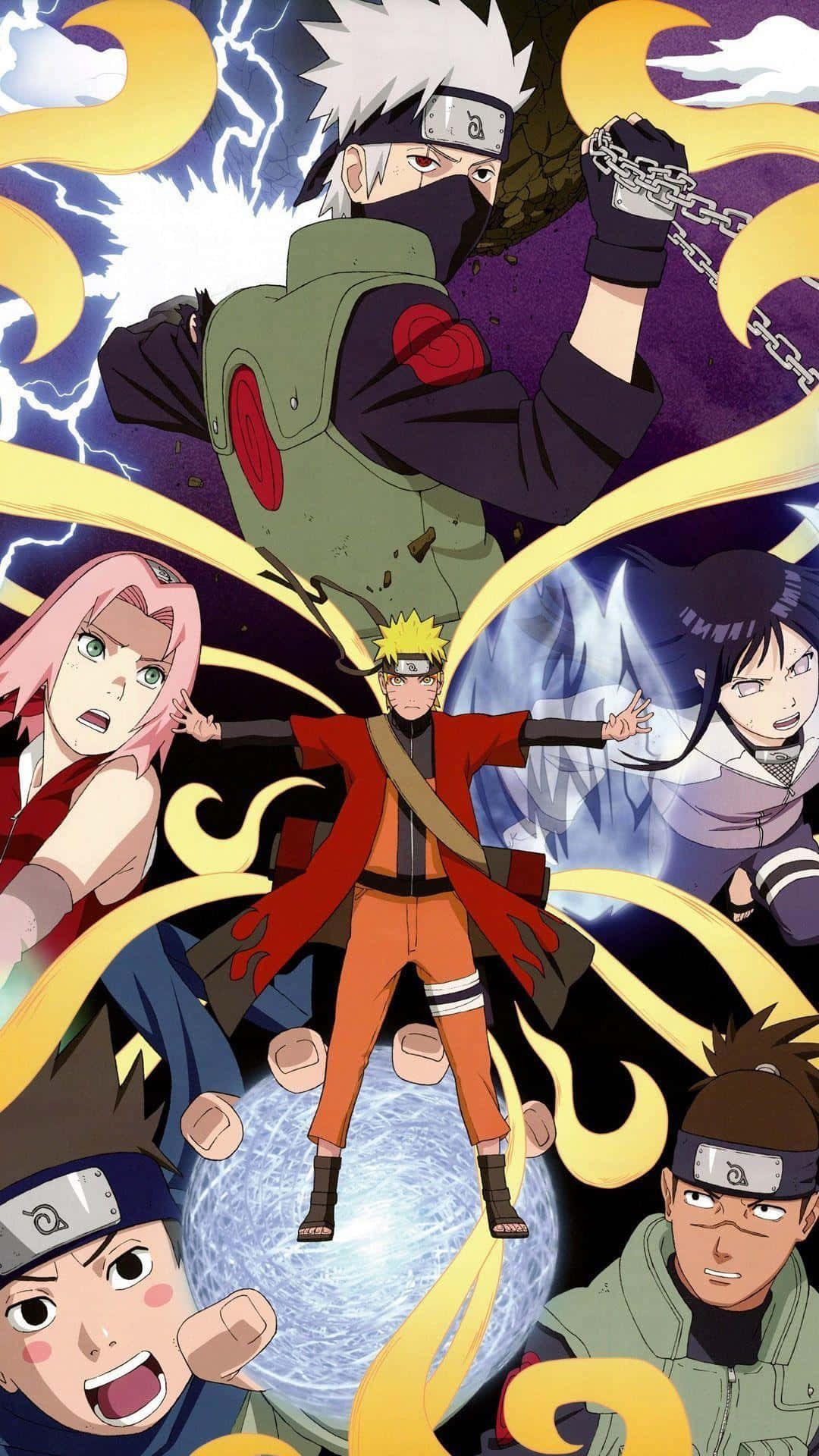 Gücü Serbest Bırak - Naruto Uzumaki Telefon Duvar Kağıdı