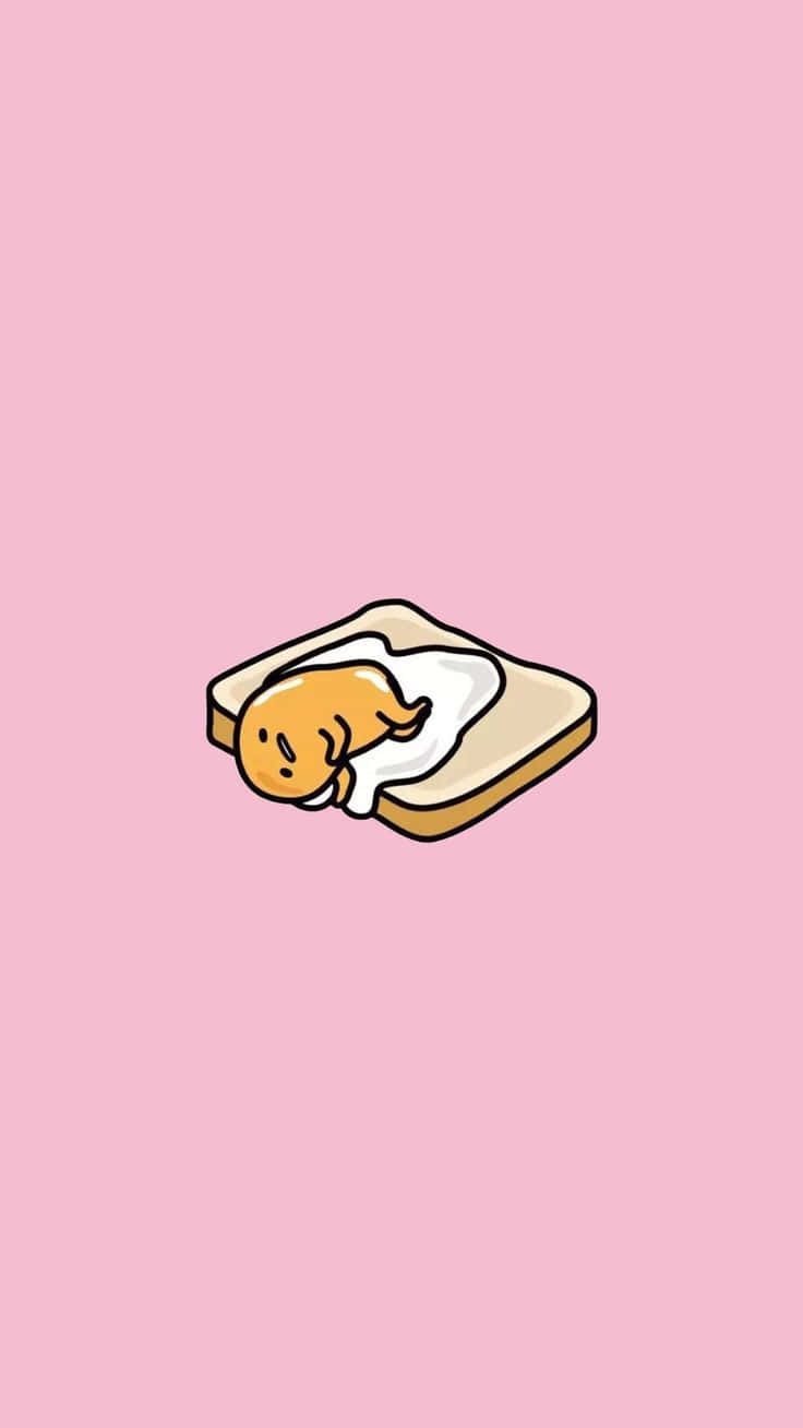 Gudetama Telefonu ile yeni bir üretkenlik seviyesinin kilidini açın! Duvar Kağıdı
