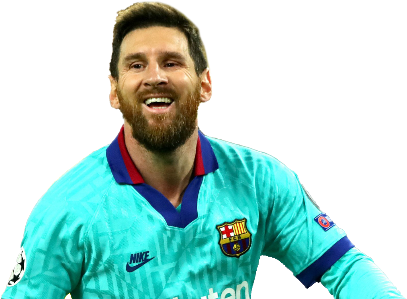 Gülümseyen Futbol Yıldızı Messi Duvar Kağıdı