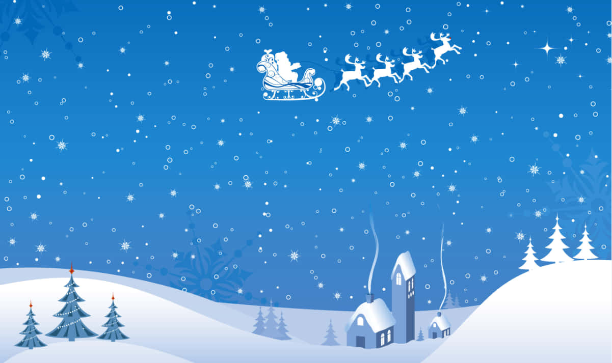 Gülümseyen kardan adam ve sevimli oyuncak ayı Noel kutlaması yapıyor. Duvar Kağıdı