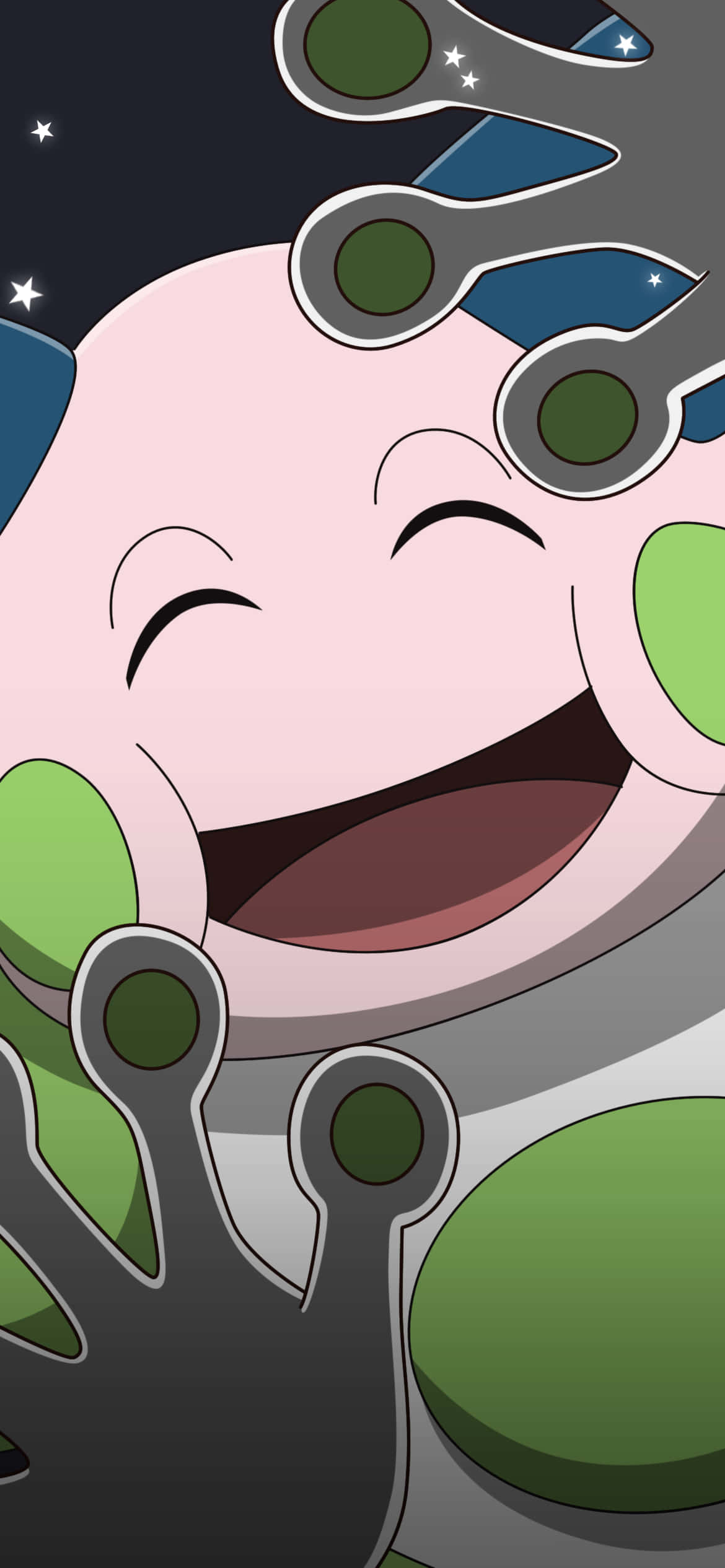 Gülümseyen Mr. Mime Duvar Kağıdı