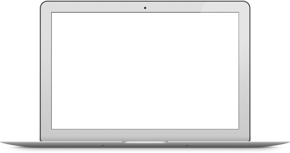 Gümüş Mac Book Açık Boş Ekran Duvar Kağıdı