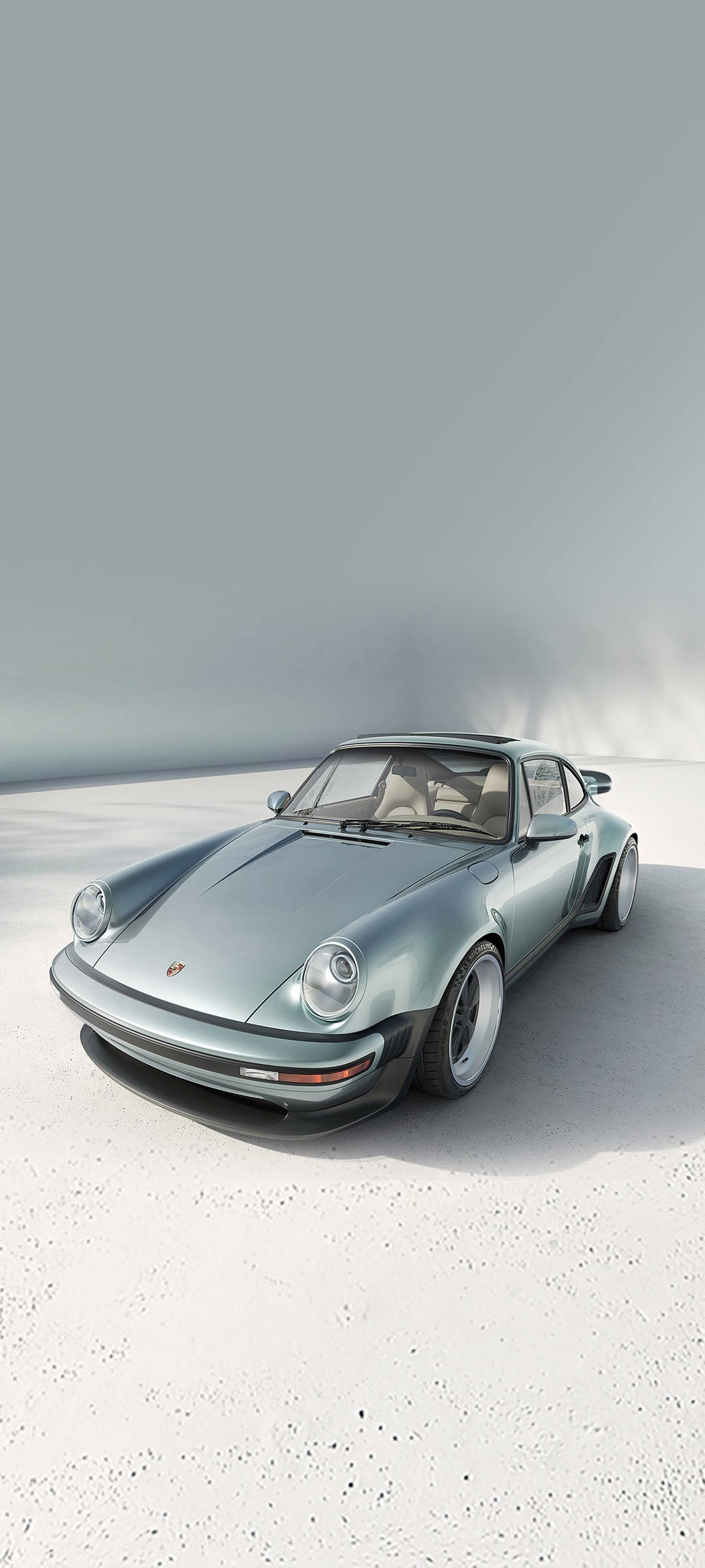 Gümüş Porsche 911 Duvar Kağıdı