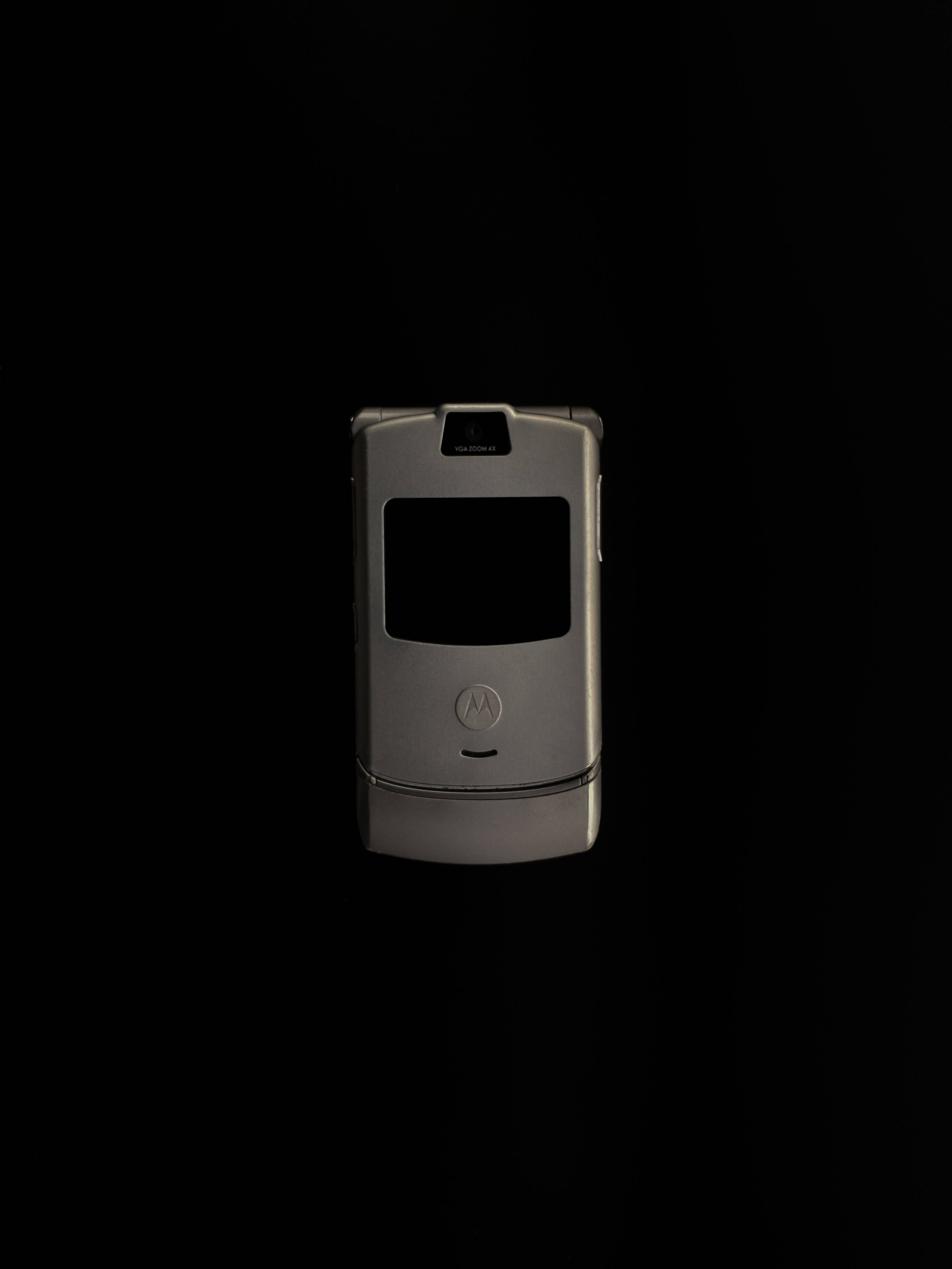 Gümüş Siyah Flip Motorola Duvar Kağıdı