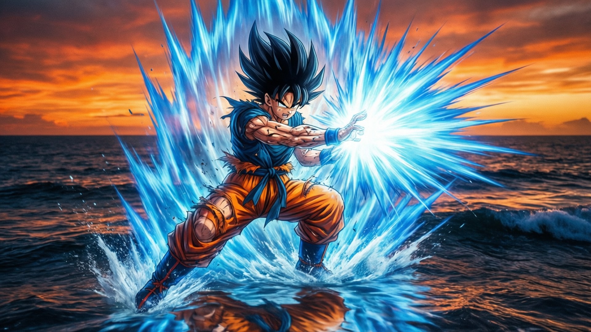 Gün Batımında Kamehameha Duvar Kağıdı