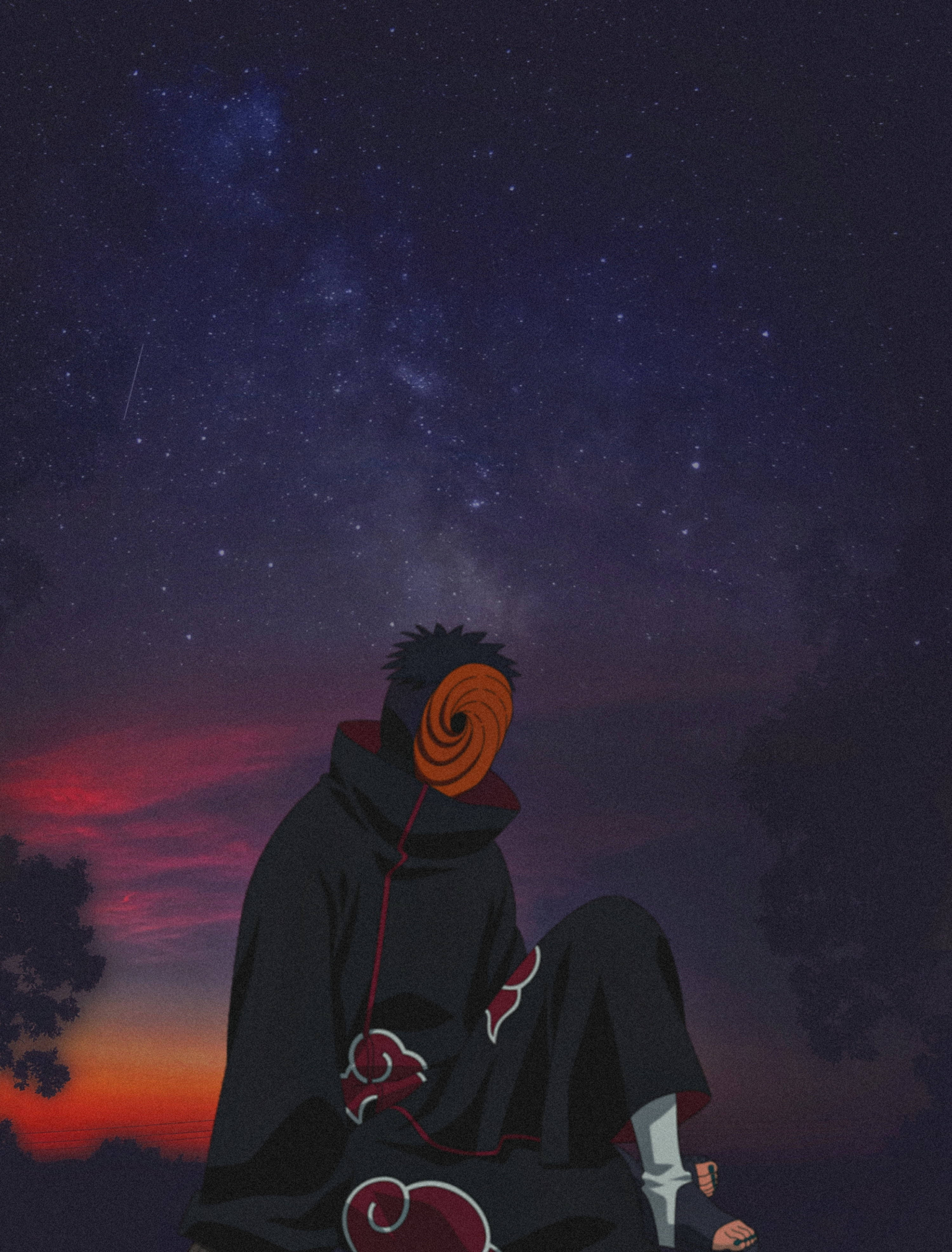Gün Batımı Obito Uchiha 4K Duvar Kağıdı
