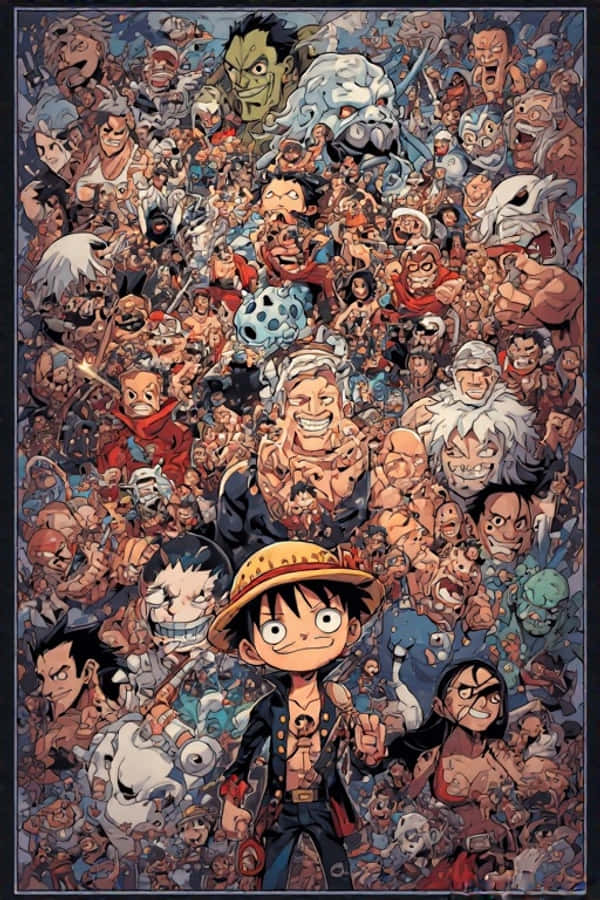 Gün Batımında Going Merry'de Luffy Anime Duvar Kağıdı