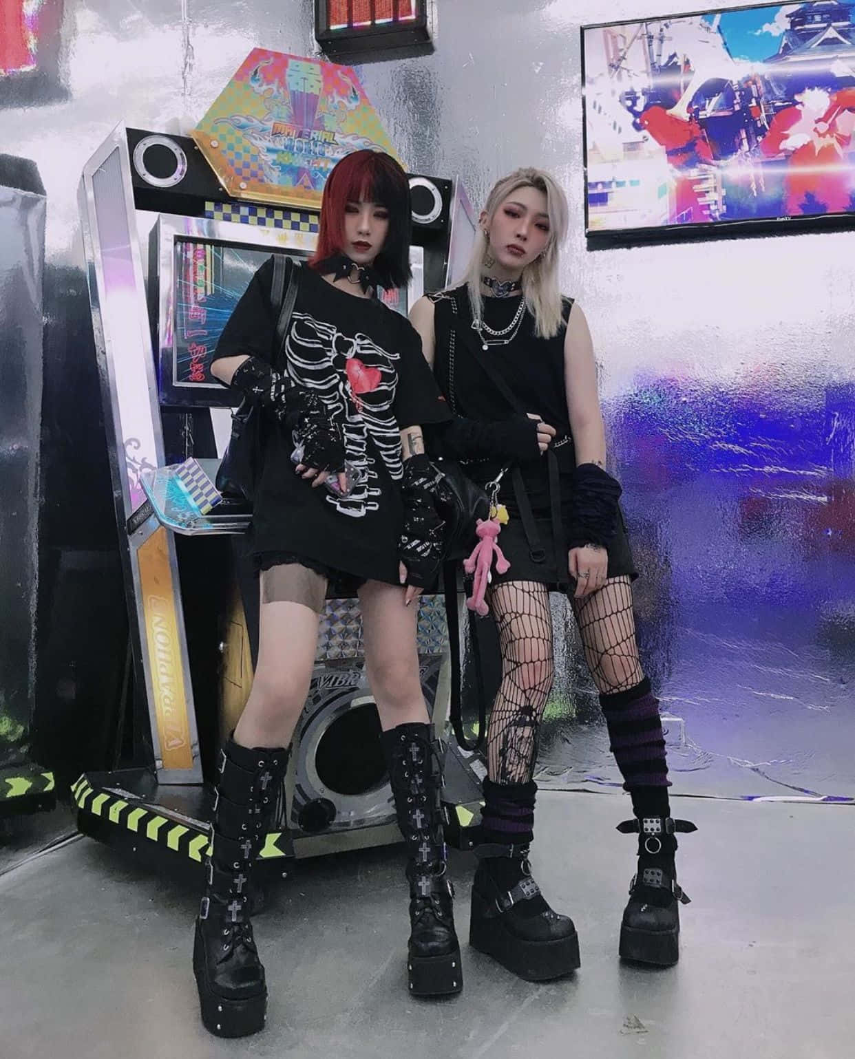 Günü kendi benzersiz Emo Estetiğinle fethet Duvar Kağıdı