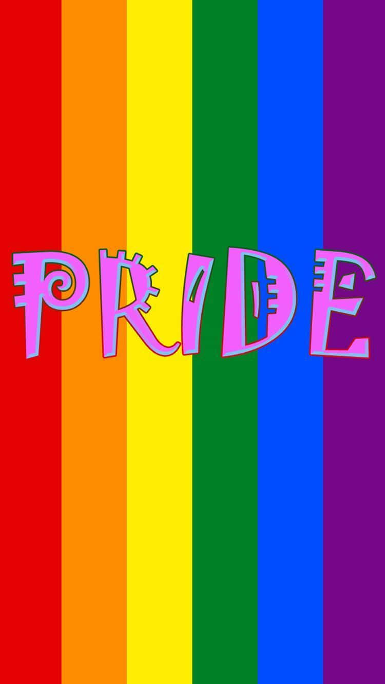 Gurur Estetiği LGBT Gökkuşağı Duvar Kağıdı