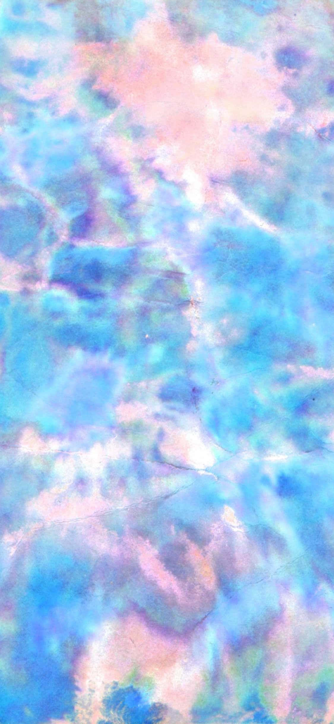 Güzel Batik Turkuaz Su Estetiği Duvar Kağıdı