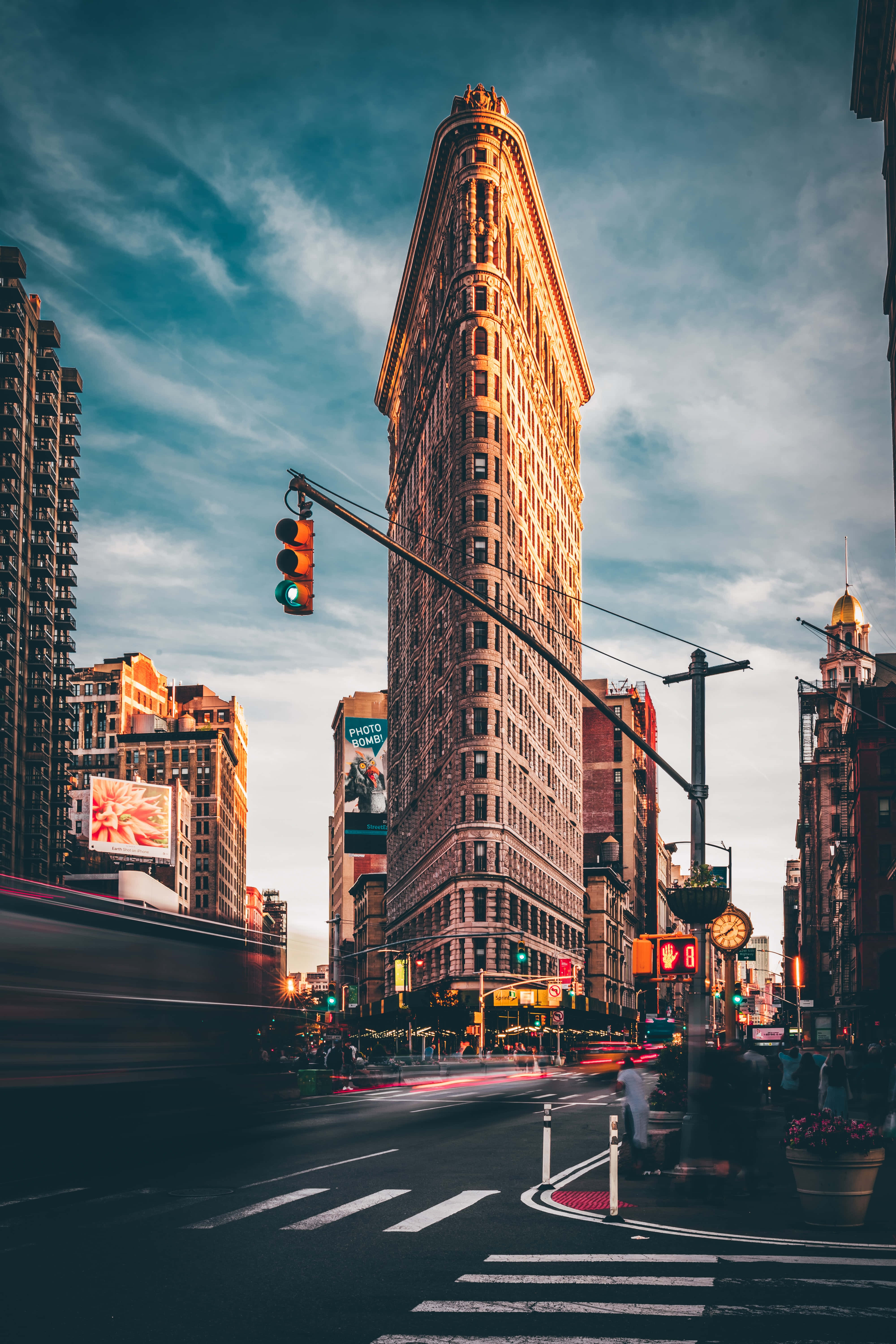 Güzel Flatiron Binası iPhone Duvar Kağıdı