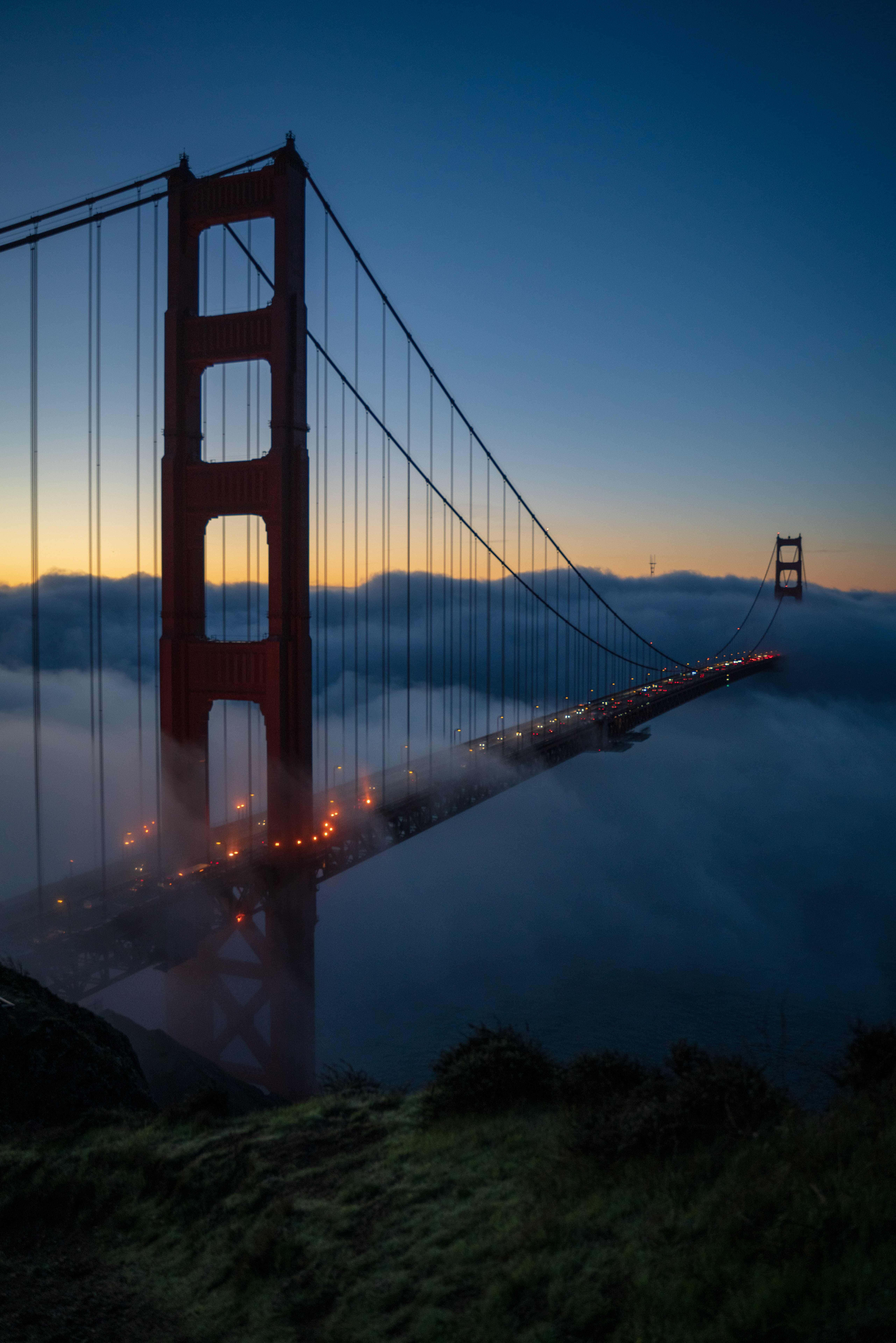 Güzel Golden Gate Köprüsü iPhone Duvar Kağıdı