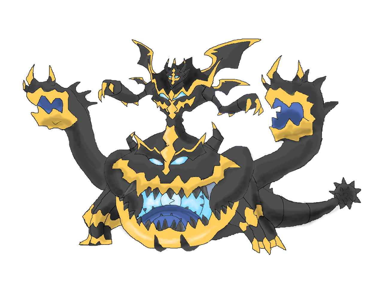 Guzzlord Hayran Yorumu Yeni Form Duvar Kağıdı