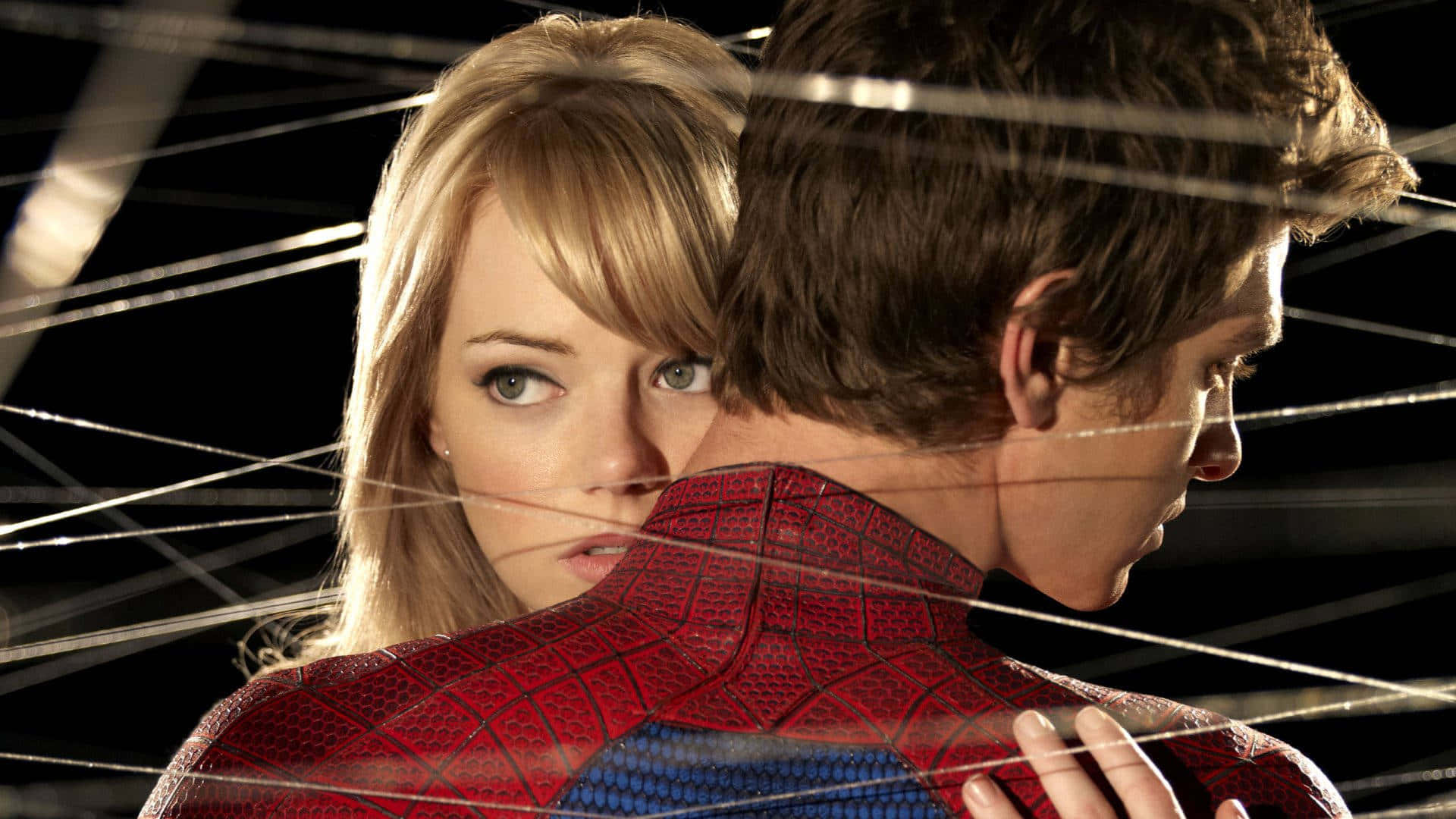 Gwen Stacy ve Andrew Garfield Örümcek Adam 2 Duvar Kağıdı
