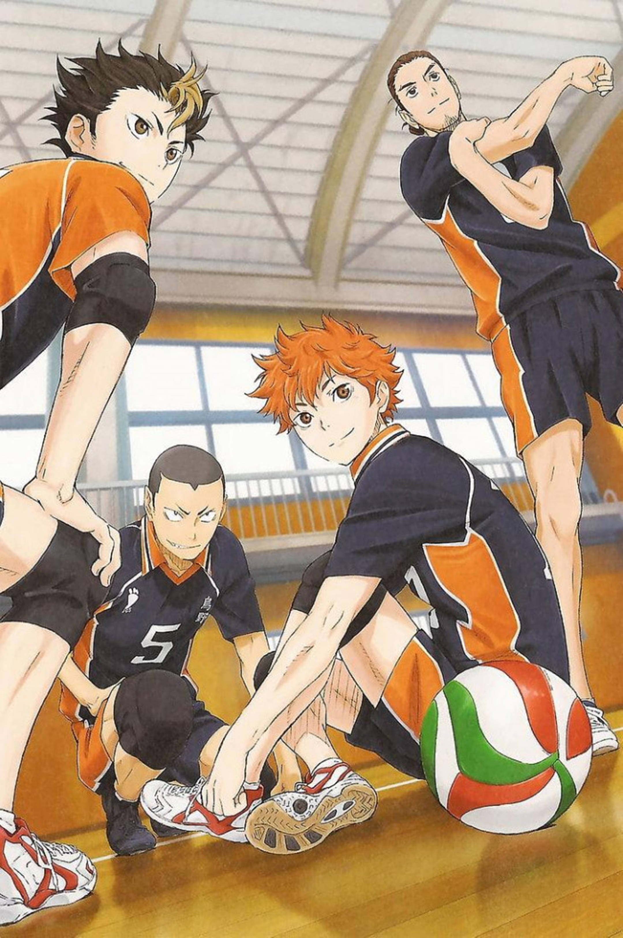 Haikyuu 4K Isınma Duvar Kağıdı