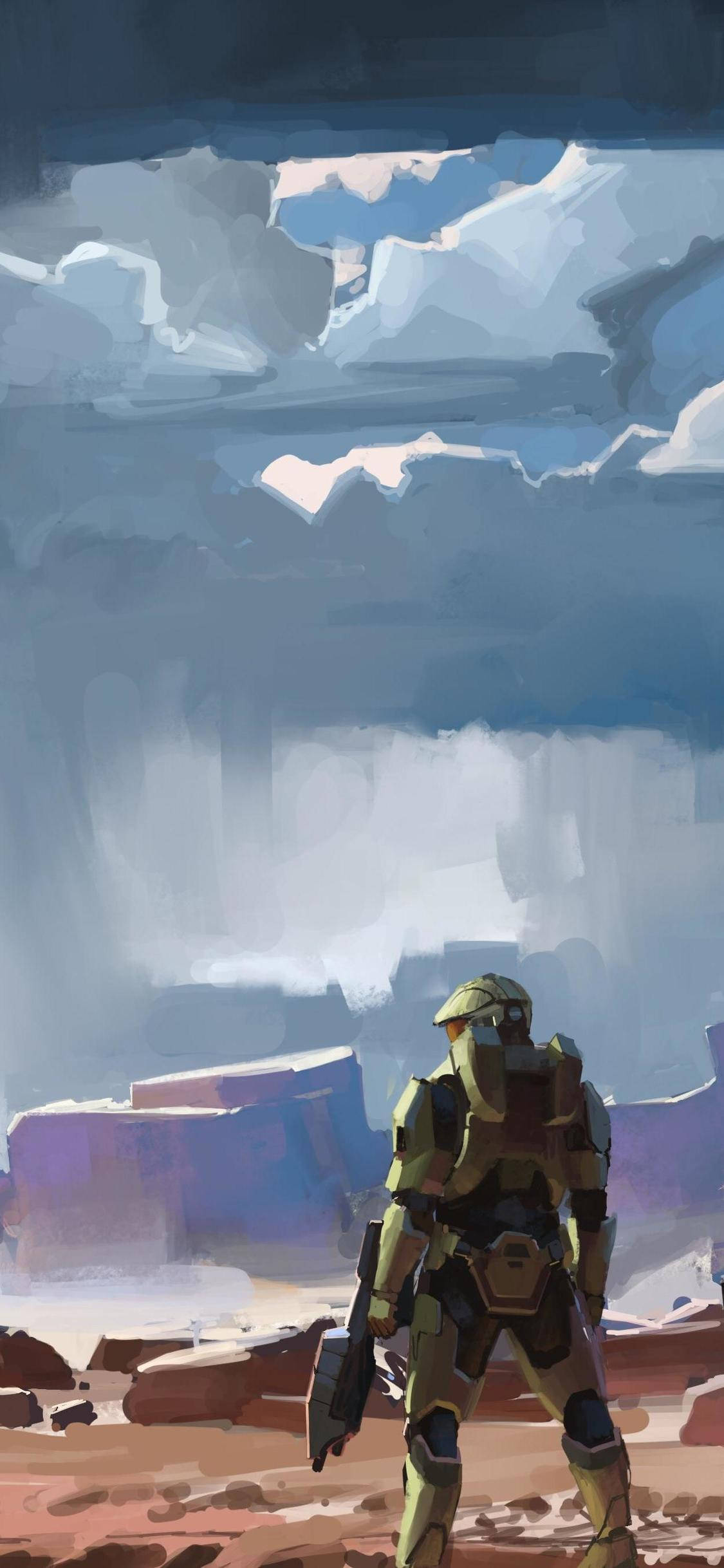 Halo Infinite Dijital Sanat Duvar Kağıdı