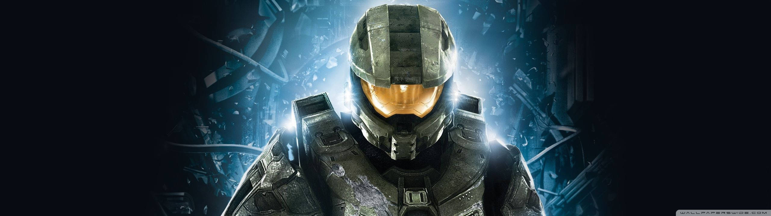 Halo Master Chief Dramatik Arka Işık Duvar Kağıdı