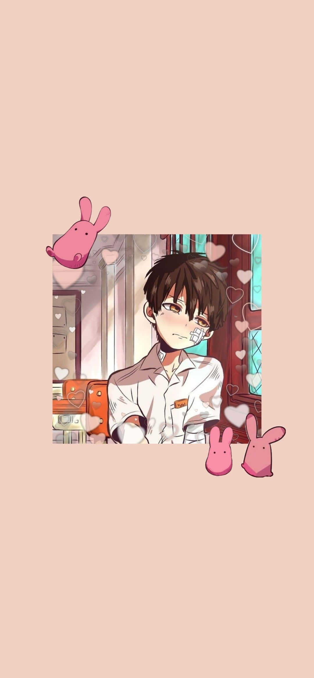 Hanako Tuvalete Bağlı Hanako Kun Kilit Ekranı Anime Duvar Kağıdı
