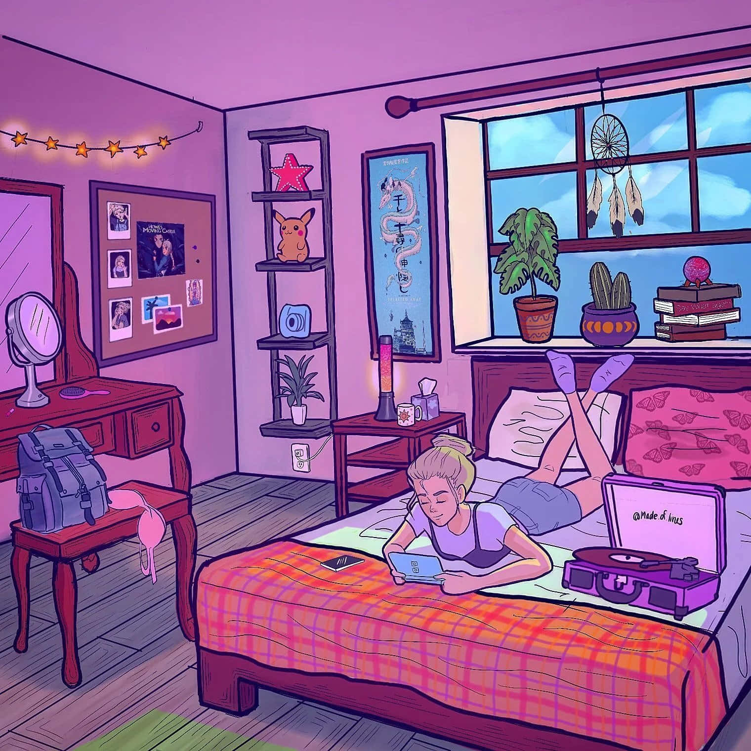 Harika Anime dünyasında kaybolun Duvar Kağıdı