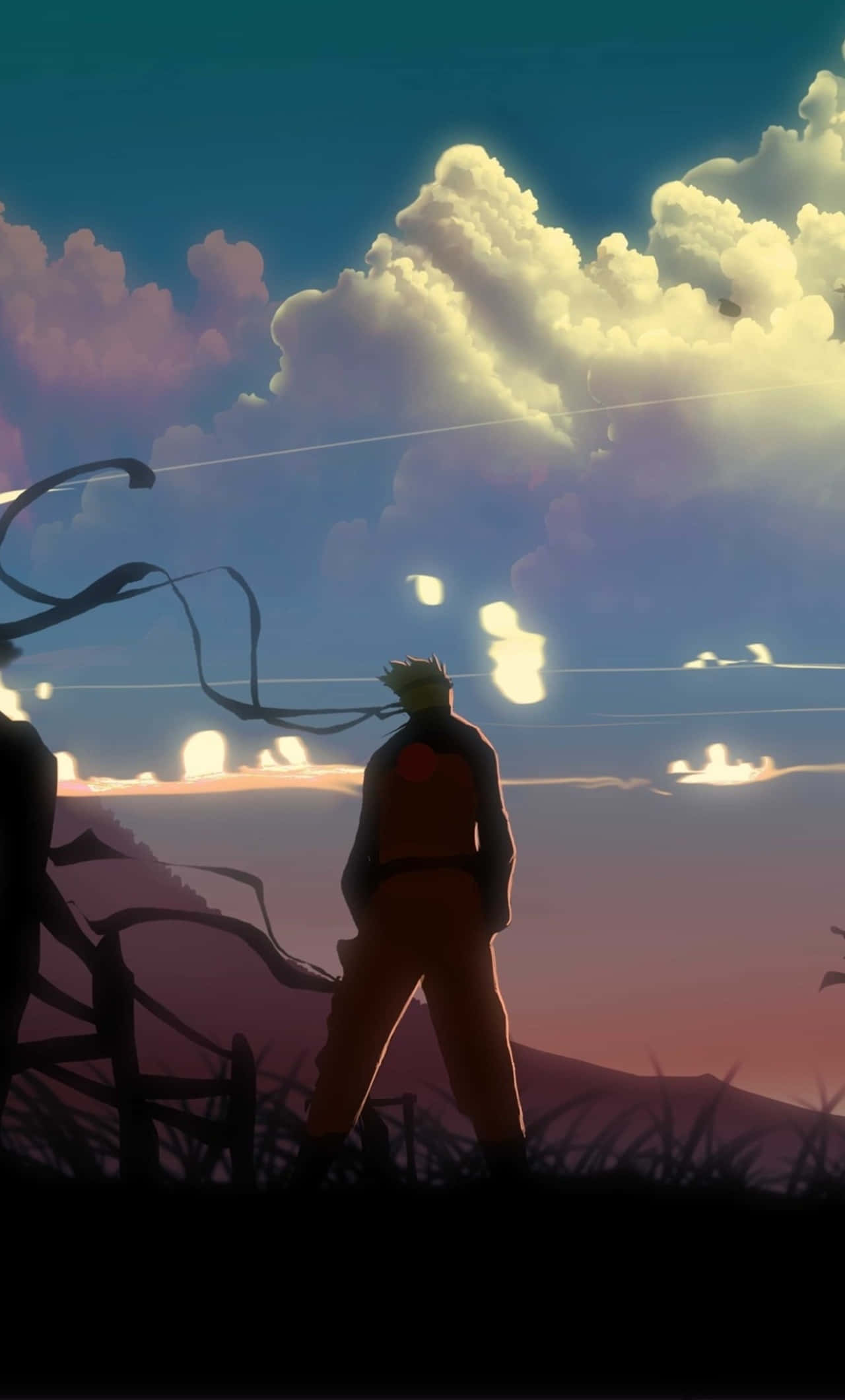 "Harika Anime iPhone Arka Planı" Duvar Kağıdı