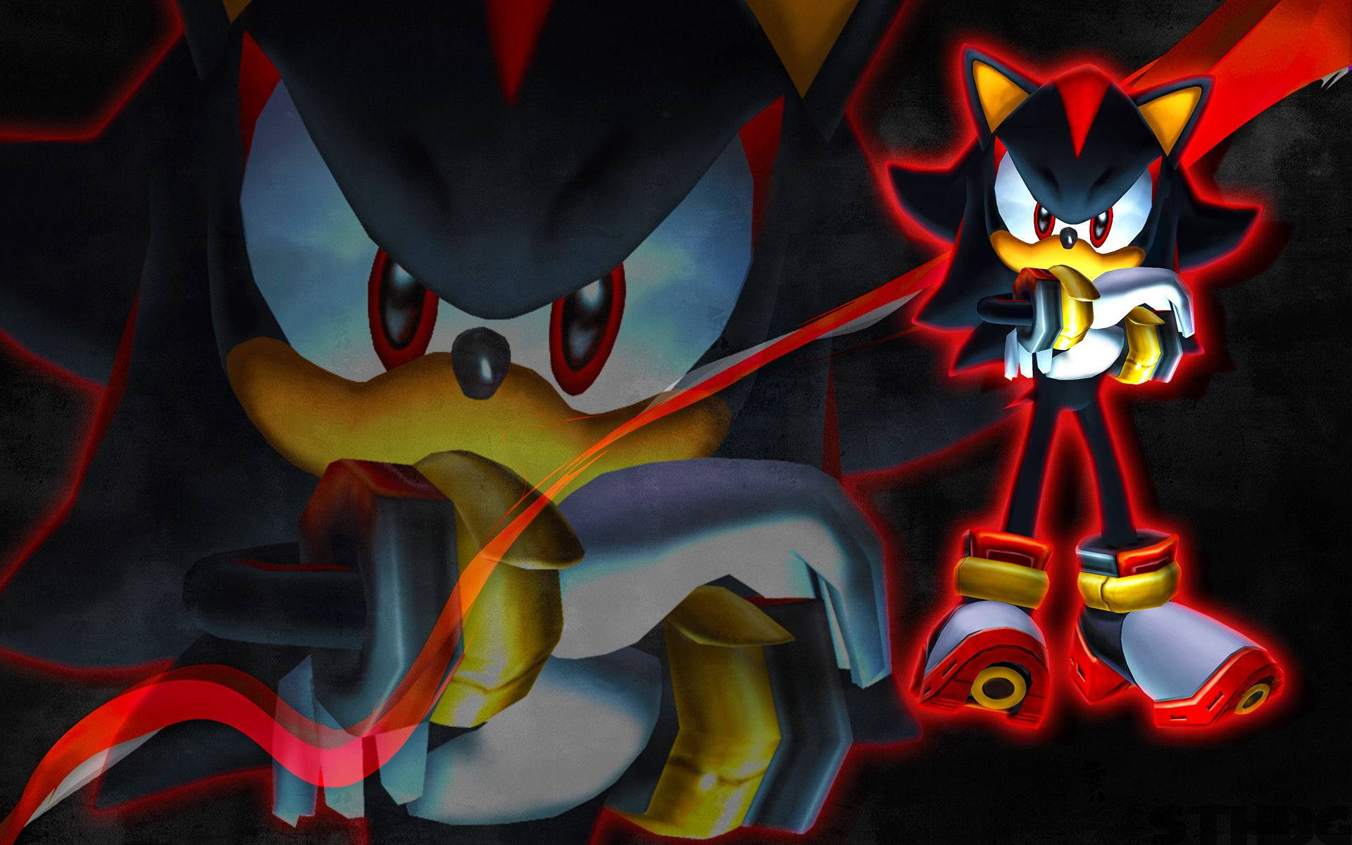Harika Gölge Kirpi PFP Sega Karakteri Duvar Kağıdı