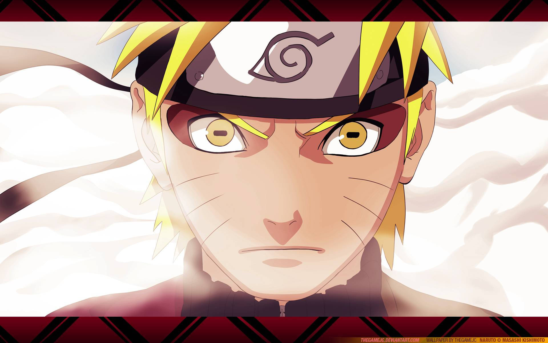 Harika Naruto Bilge Yüz İfadesi Duvar Kağıdı