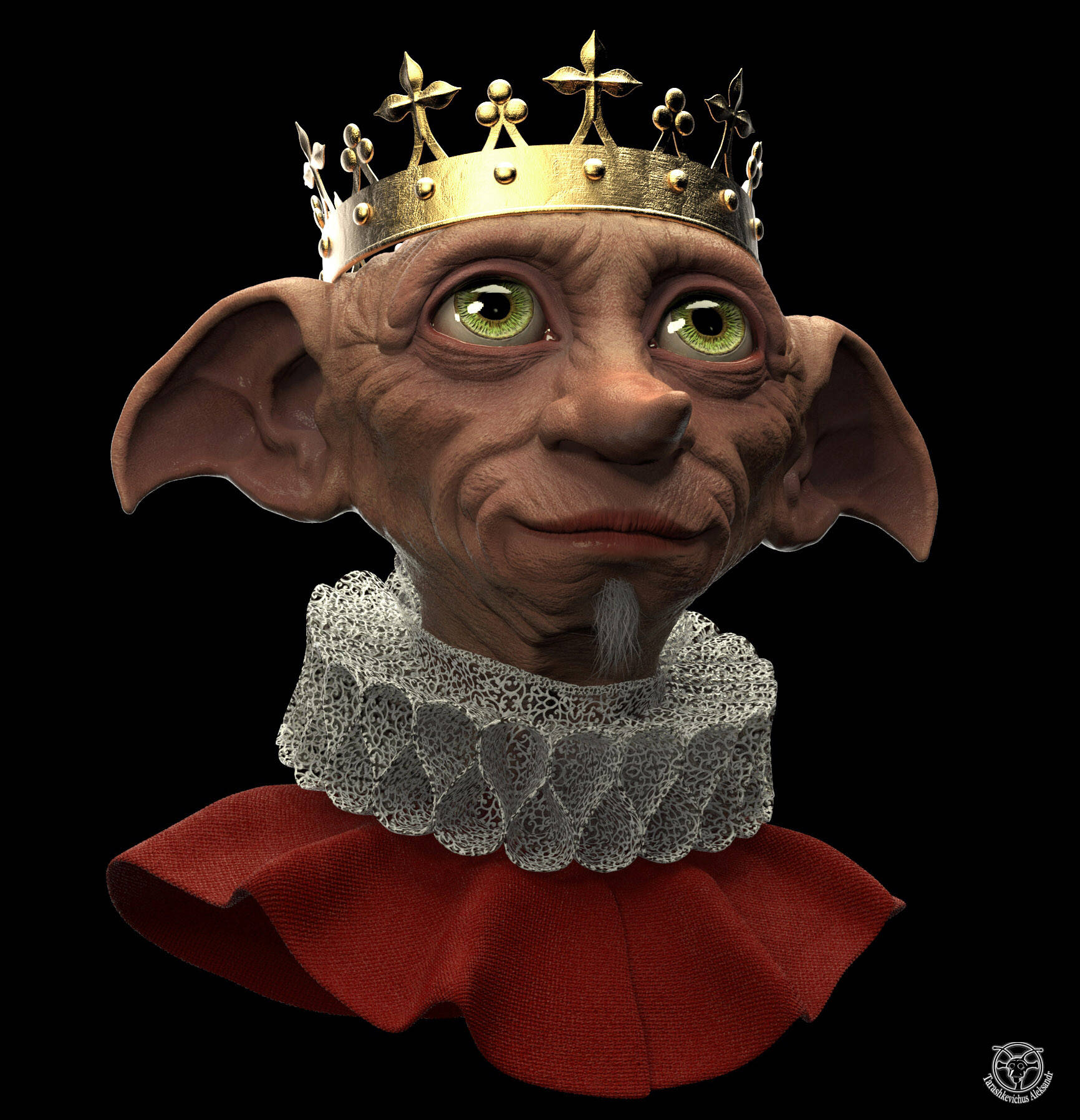 Harry Potter'dan Prens Dobby Hayran Sanatı Duvar Kağıdı