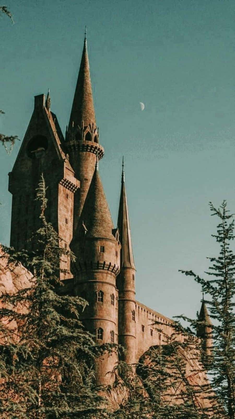 Harry Potter Dünyasında Karanlık ve Gizemli Bir Estetik Duvar Kağıdı