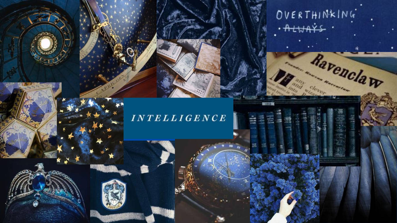 Harry Potter Estetik Ravenclaw Kolajı Duvar Kağıdı