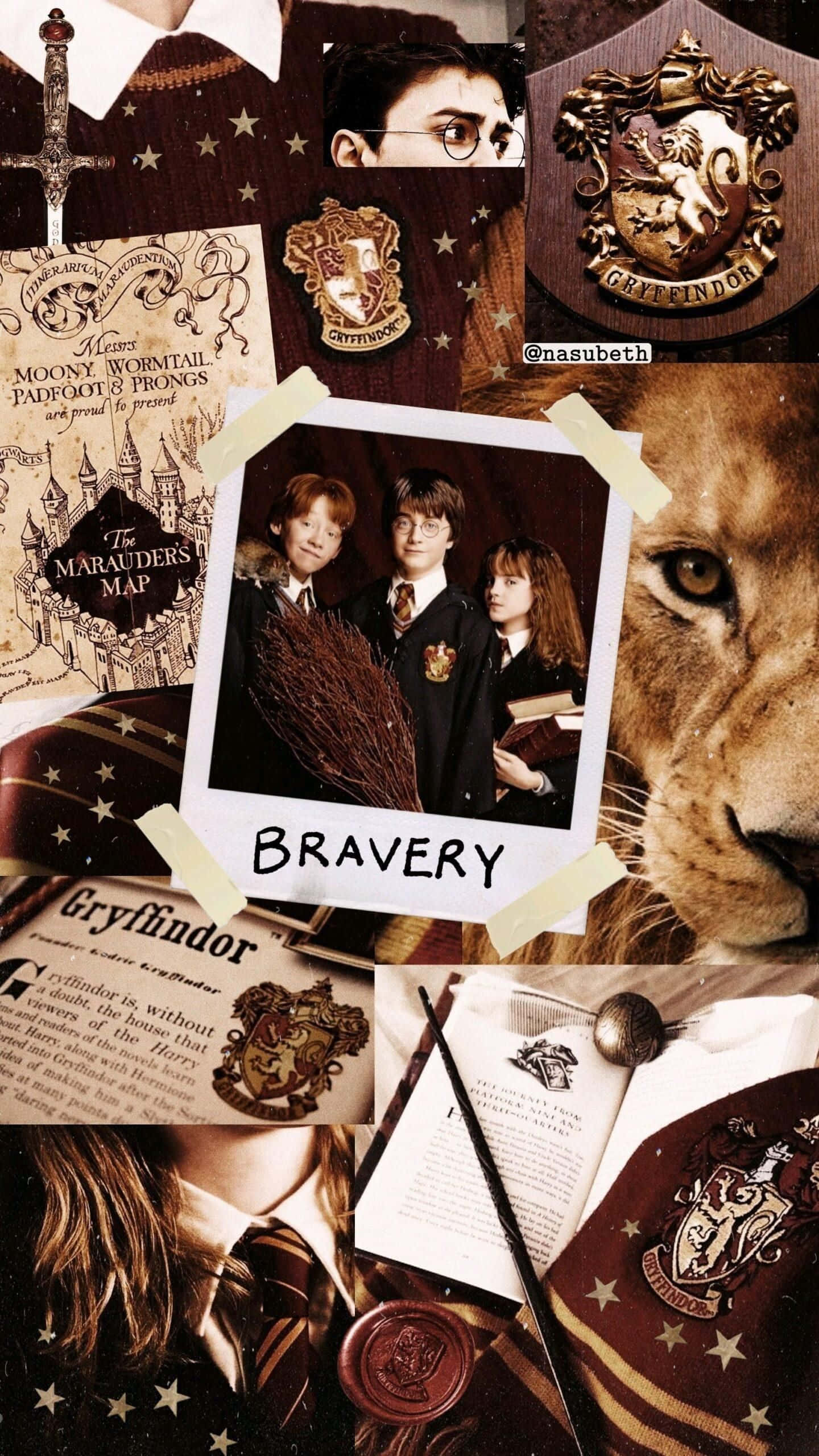 Harry Potter Evreninin Estetik Görünümü Duvar Kağıdı