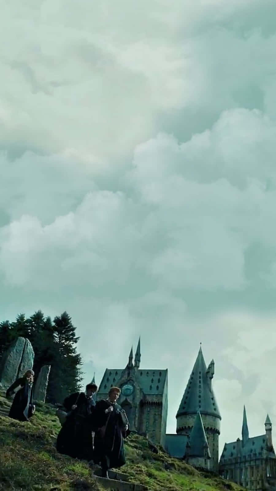 Harry Potter'ın Büyülü Dünyası Duvar Kağıdı