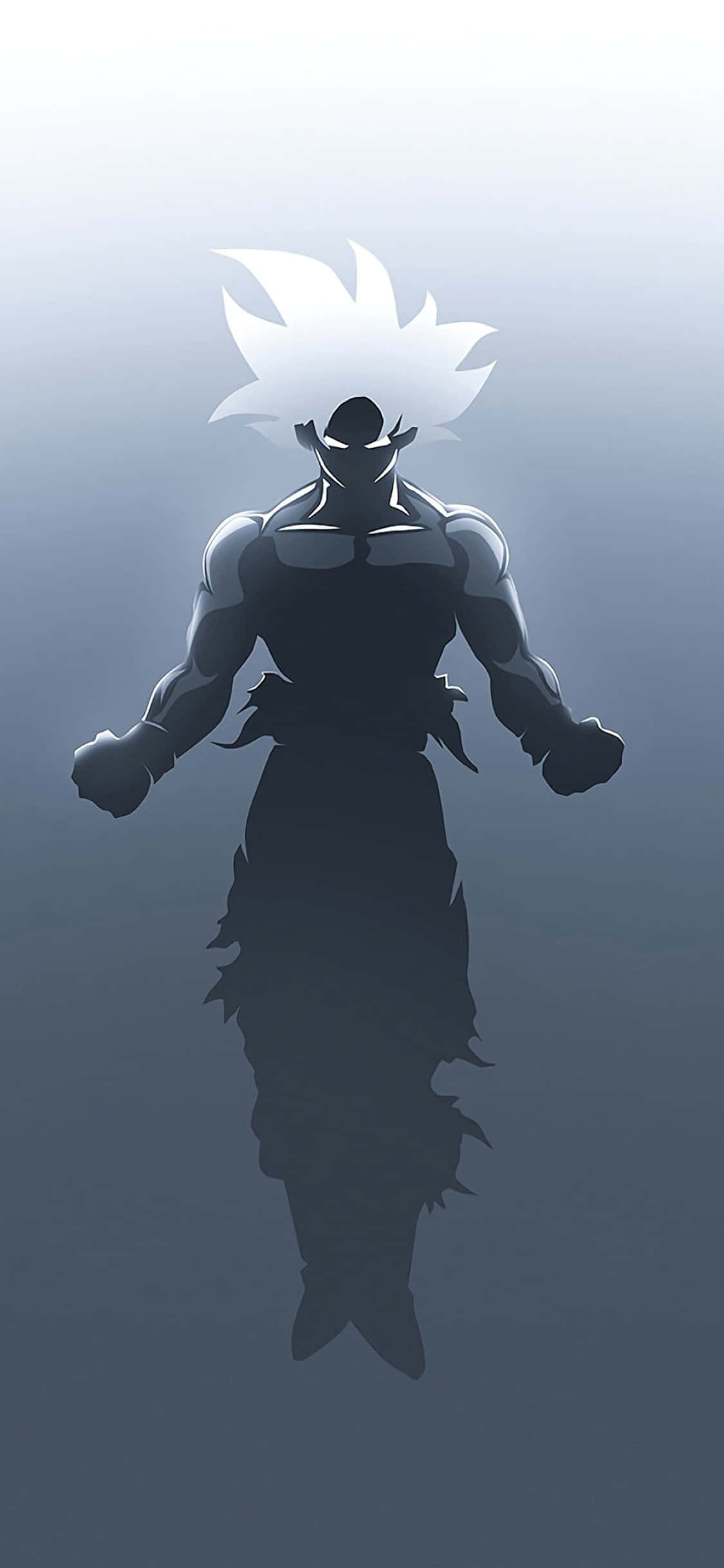 Hasta Anime Dragon Ball Z Goku Monokrom Duvar Kağıdı